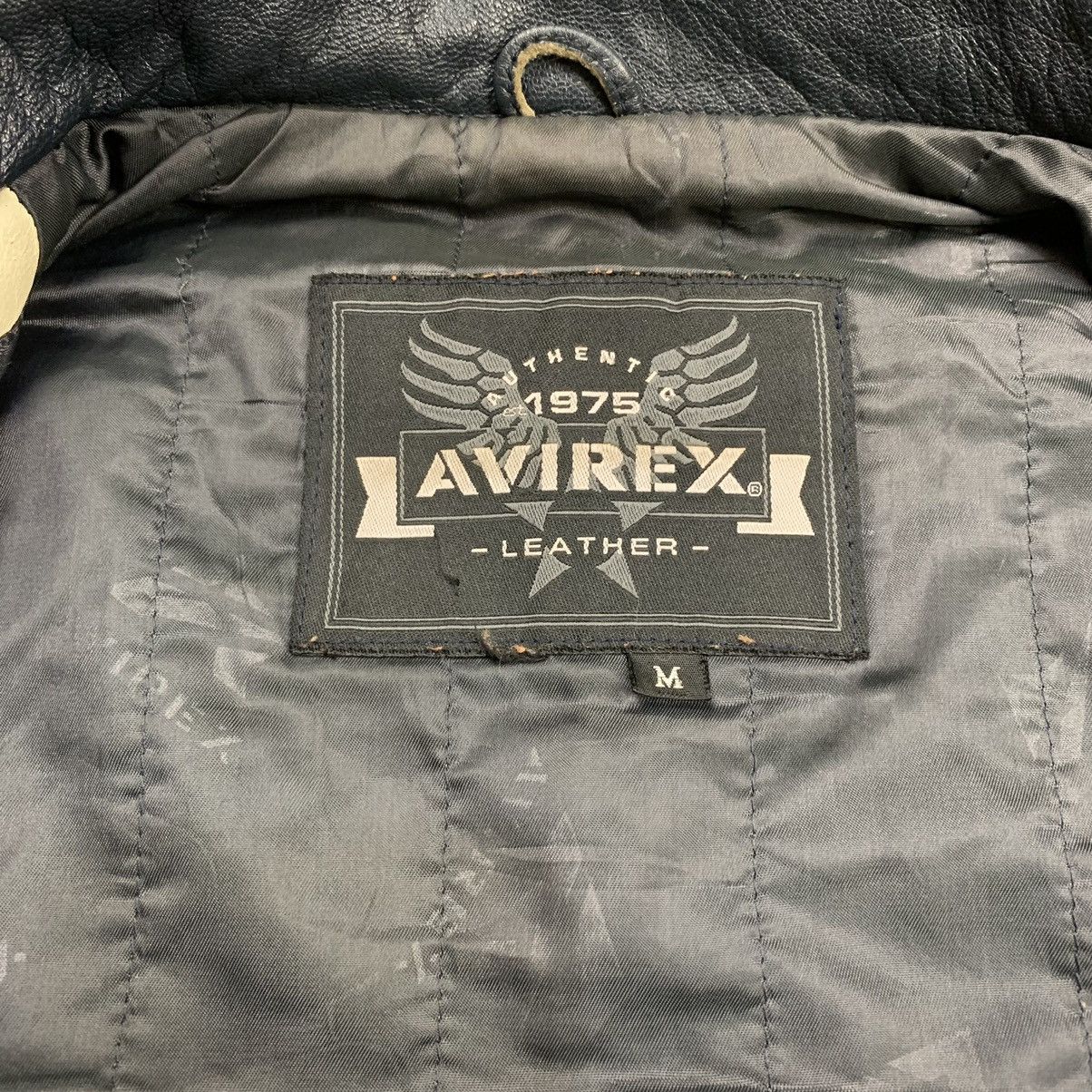 Avirex × Vintage Vtg avirex gambler’s club king casino bomber leather jacket Size US M / EU 48-50 / 2 - 8 Thumbnail