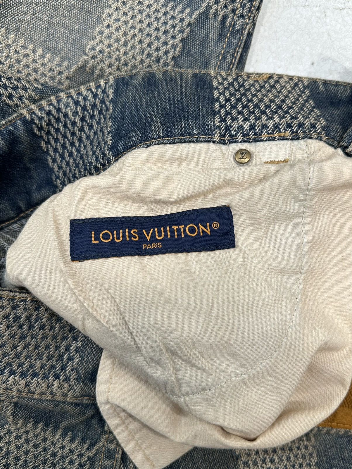Louis Vuitton Louis Vuitton Damier Flared Jeans Size US 42 / EU 58 - 4 Thumbnail