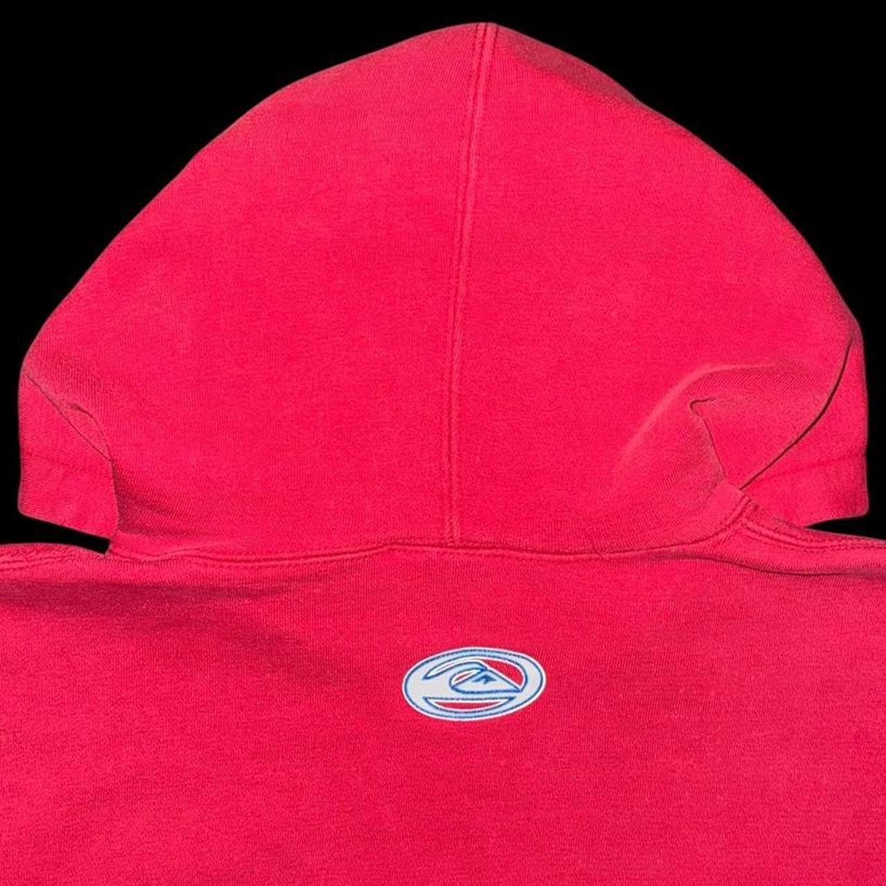 Quiksilver Vintage 90s Y2K Quiksilver Sleeve Spellout Surf Skate Hoodie Size US L / EU 52-54 / 3 - 6 Thumbnail