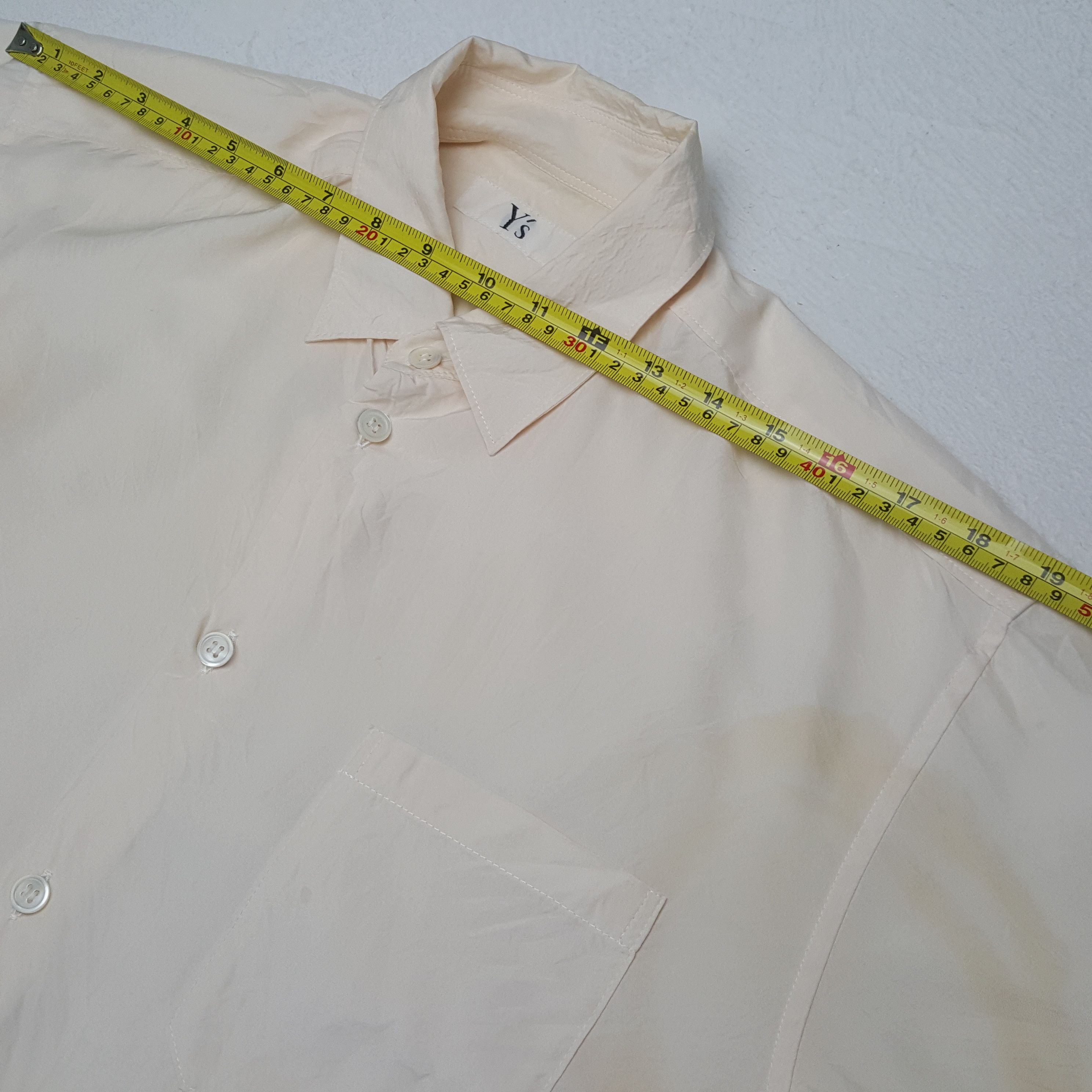 Y's Ys by Yohji Yamamoto Japanese Designer Shirt RR21 Size US XL / EU 56 / 4 - 4 Thumbnail