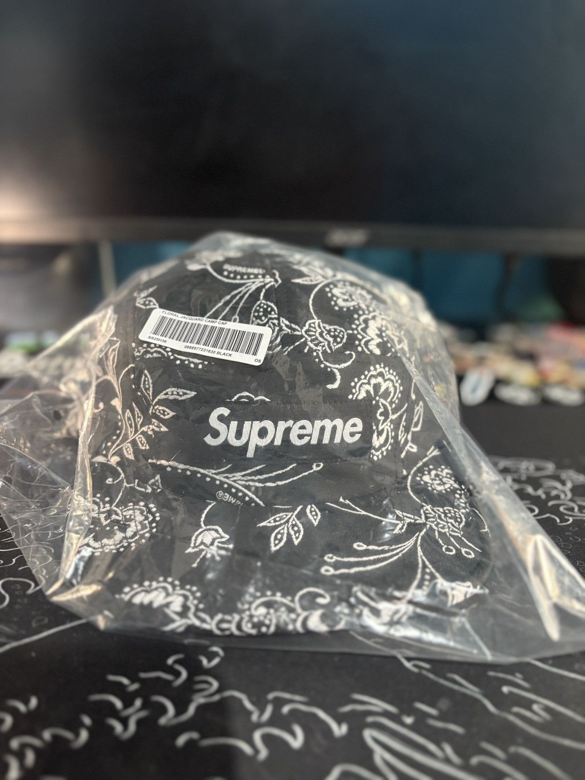 Supreme Supreme Floral Jacquard Camp Cap Size ONE SIZE - 3 Thumbnail