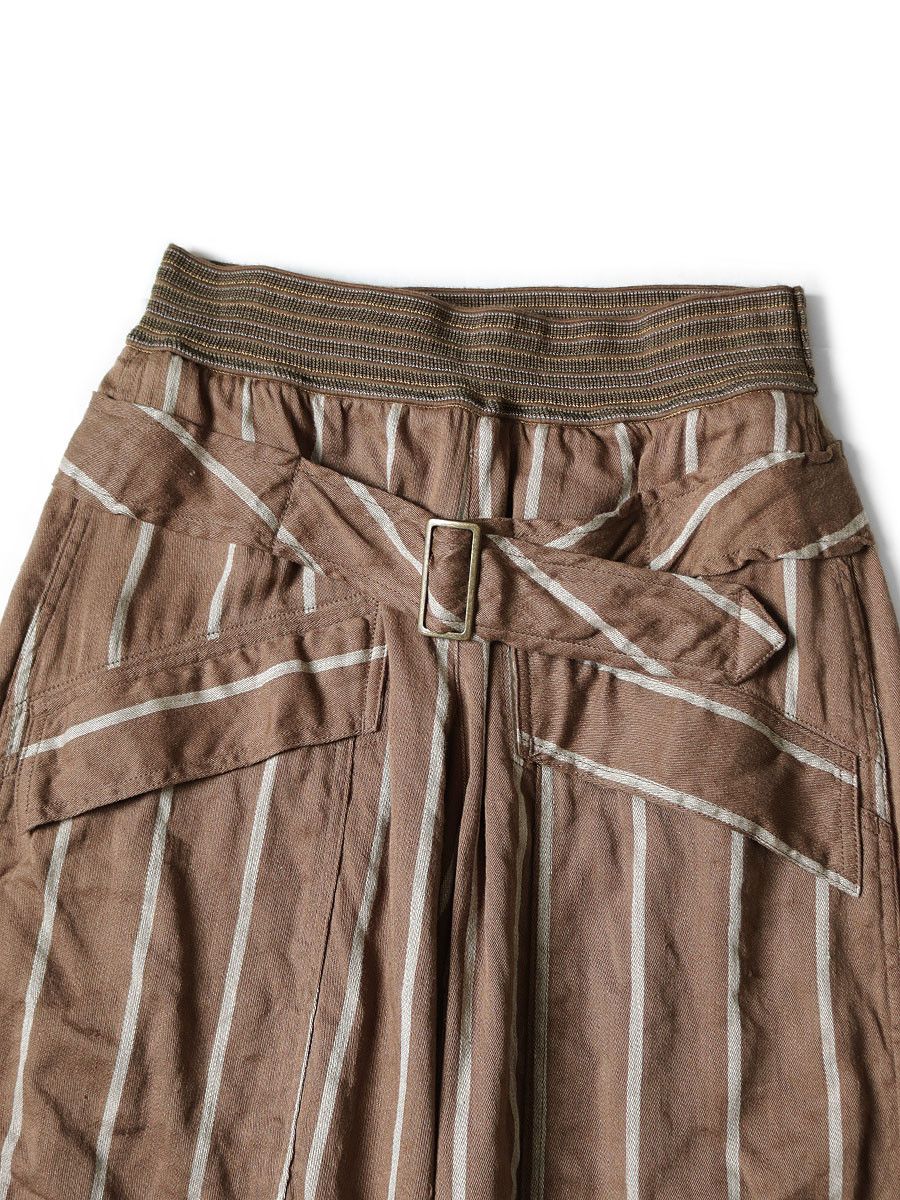 Kapital Kapital Linen phillips stripe aviator suit cut pants Size US 34 / EU 50 - 3 Thumbnail