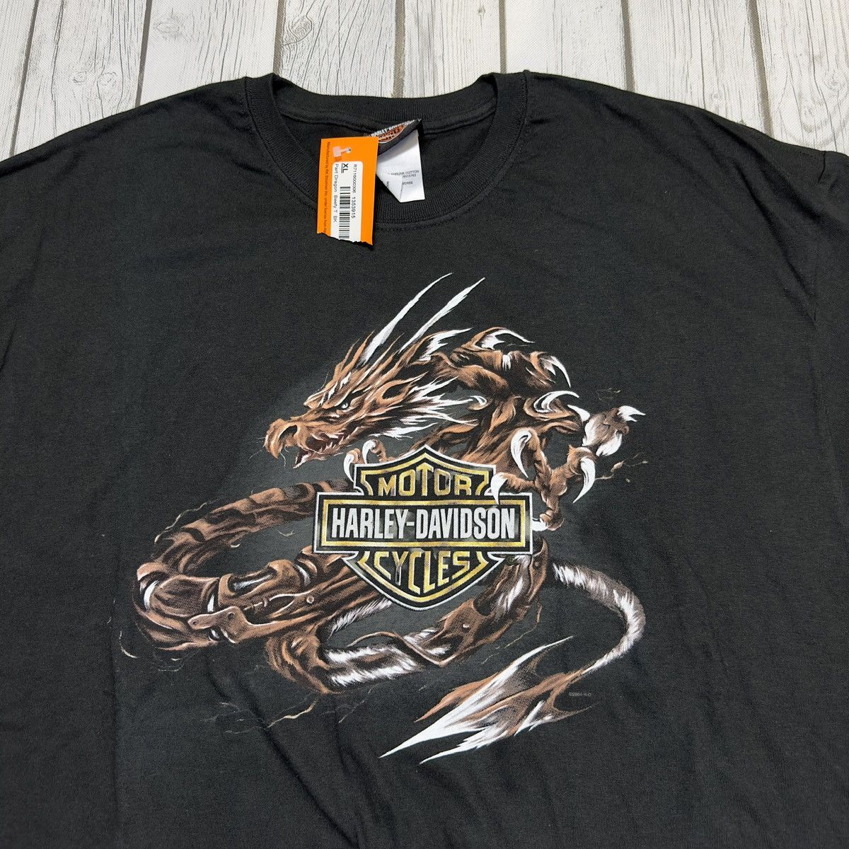 Harley Davidson × Vintage Vintage Harley Davidson tee Size US XL / EU 56 / 4 - 3 Thumbnail