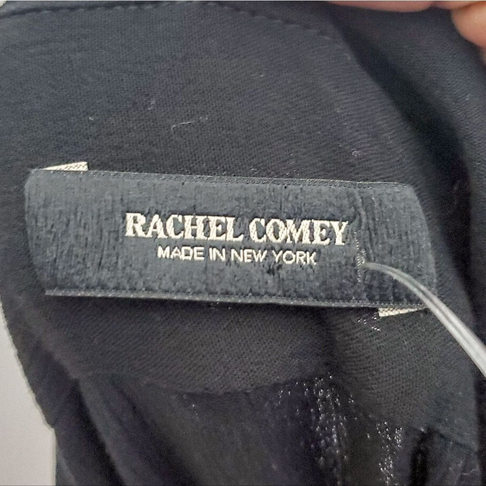 Rachel Comey Rachel Comey Black Luana Button Down Long Sleeve Jumpsuit 6 Size 28" / US 6 / IT 42 - 5 Thumbnail