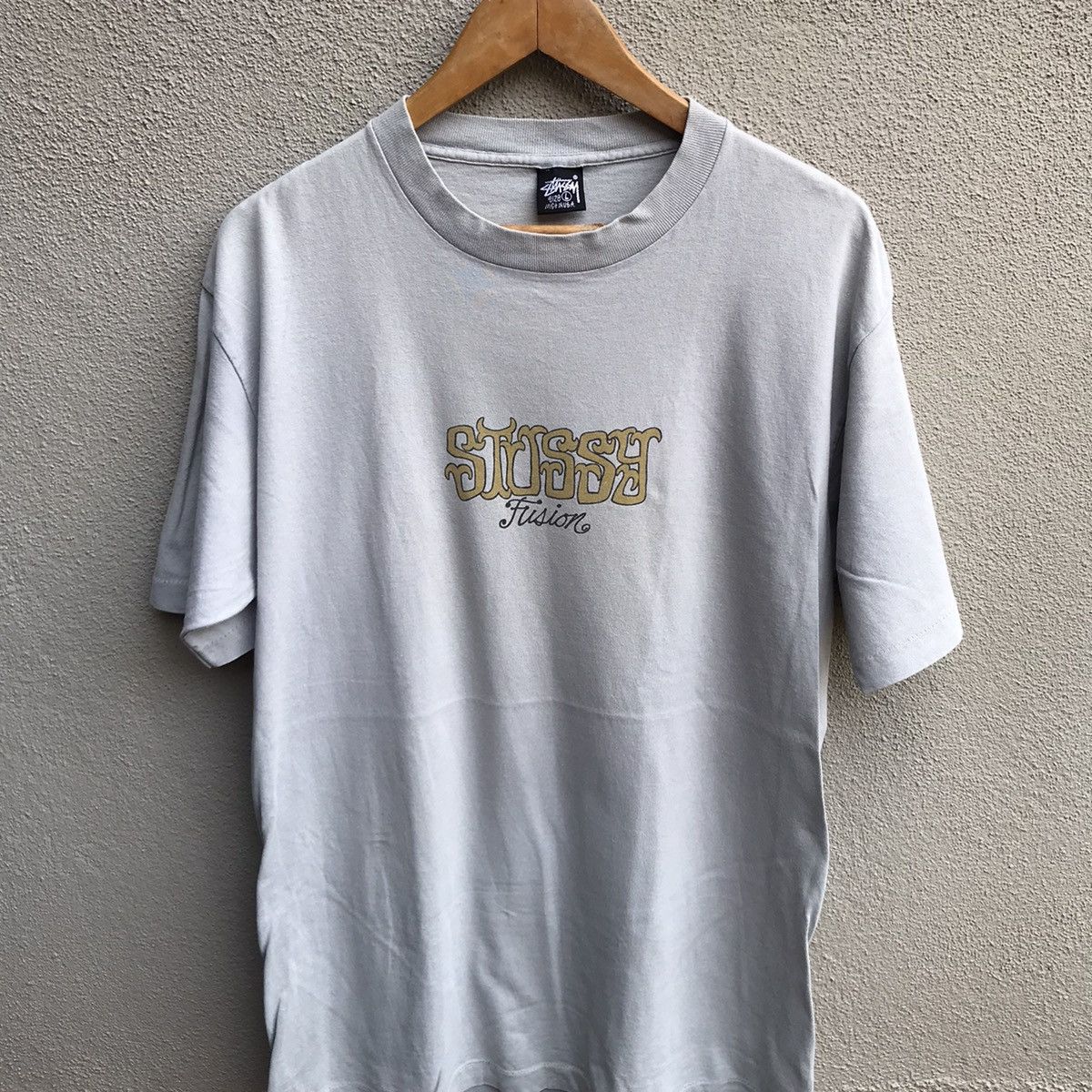 Stussy Vintage 90s STUSSY usa fusion old logo tee Size US L / EU 52-54 / 3 - 2 Thumbnail