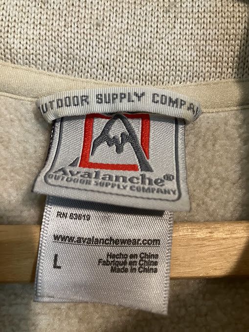 Avalanche VTG Avalanche men's quarter zip fleece L Gorpcore Hiking Size US L / EU 52-54 / 3 - 3 Thumbnail