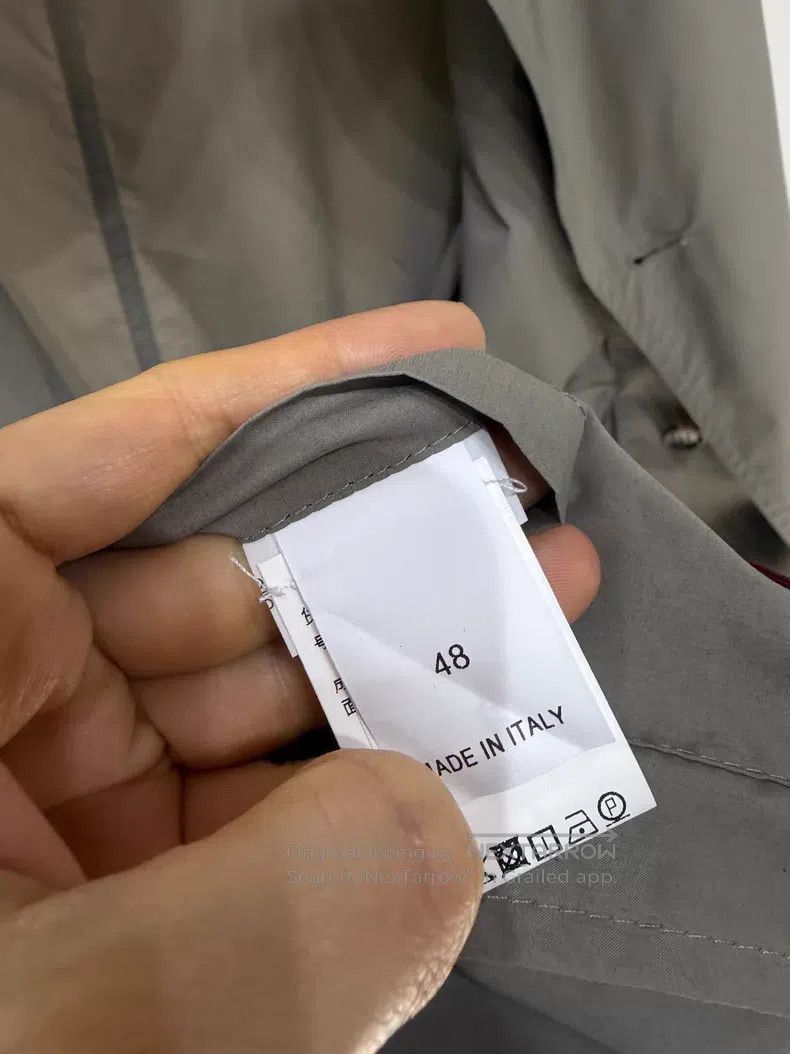Brunello Cucinelli Brunello Cucinelli Double-breasted trench coat Size US M / EU 48-50 / 2 - 6 Thumbnail
