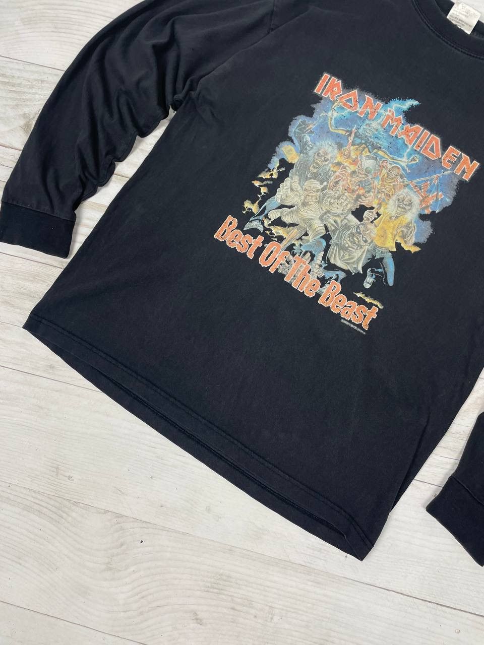 Iron Maiden Vintage Iron Maiden 1996 Best of the Beast Shirt Long Sleeve Size US L / EU 52-54 / 3 - 3 Thumbnail