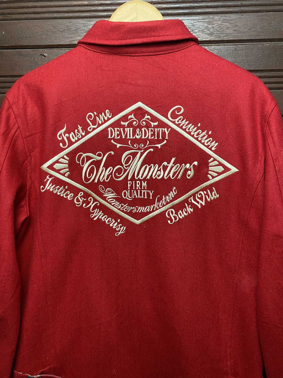 If Six Was Nine The Monster Big Logo by Monstersmarketinc Jacket Size US M / EU 48-50 / 2 - 10 Thumbnail