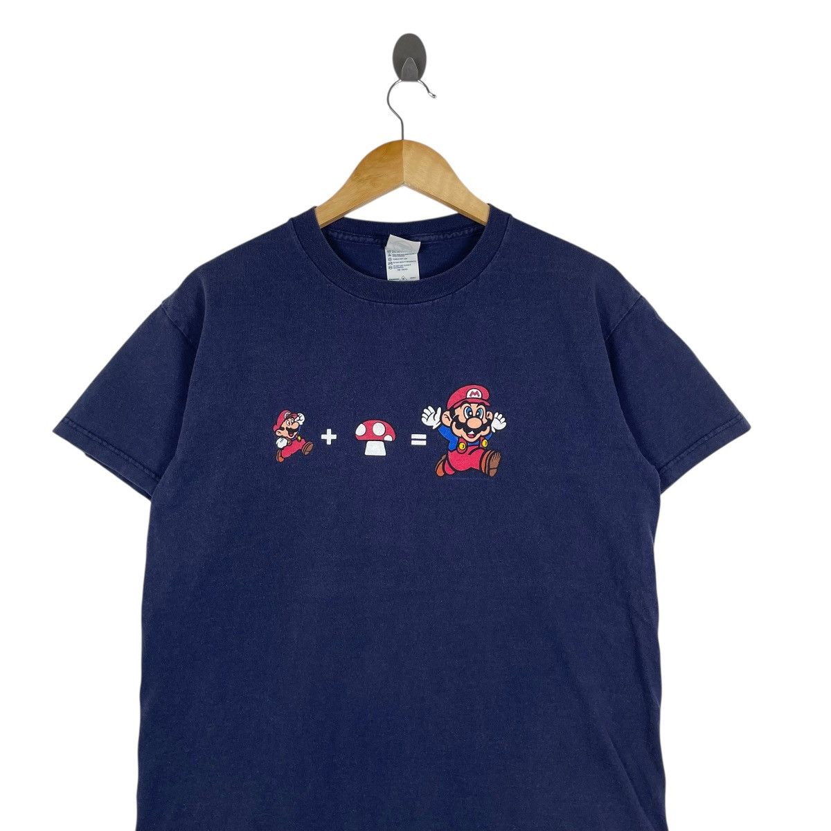 Vintage Vintage Super Mario Nintendo Tee Shirt Size US M / EU 48-50 / 2 - 2 Thumbnail