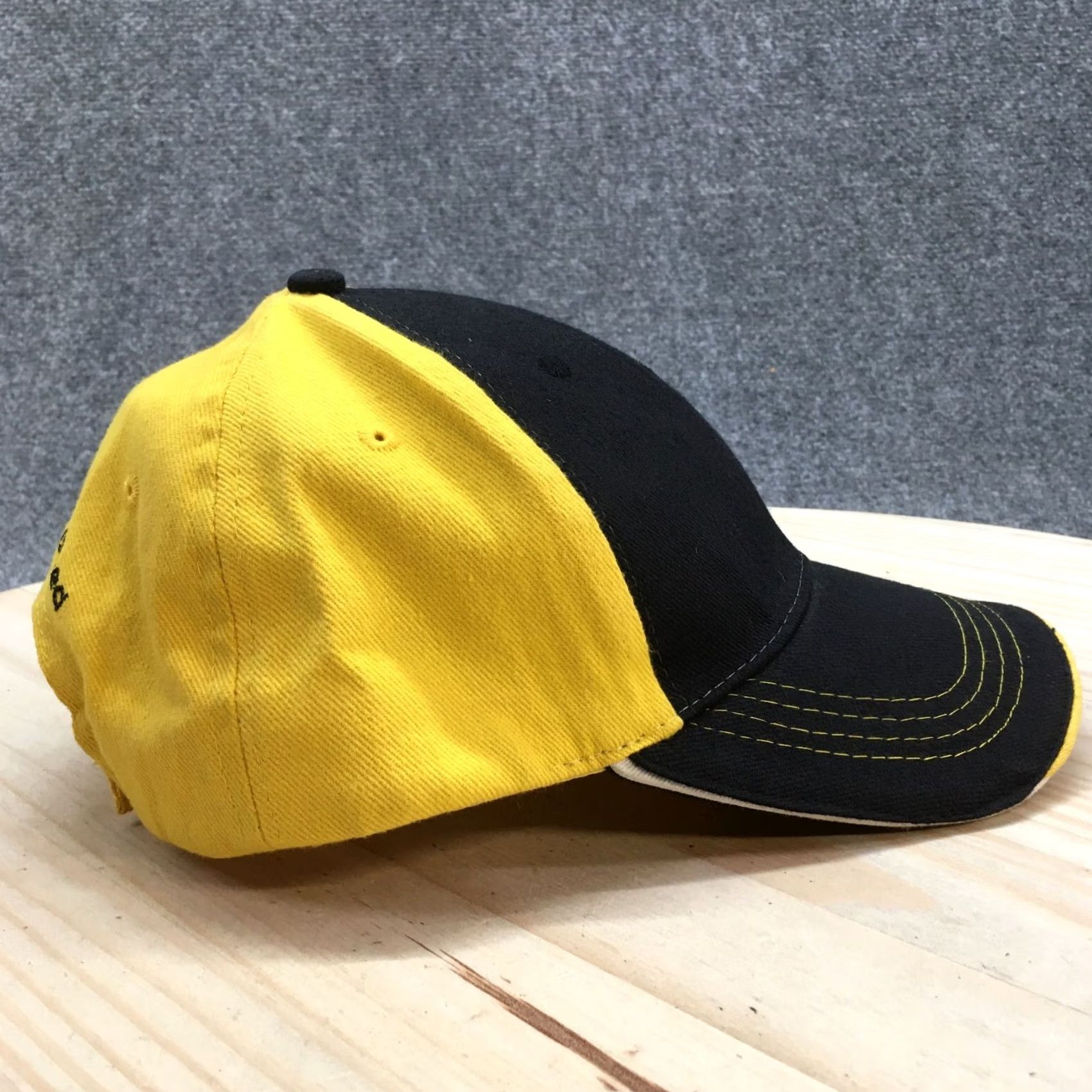 NASCAR Nascar Sprint Baseball Cap Hat Mens One Size Yellow Black Adjustable Embroidered Size ONE SIZE - 5 Thumbnail