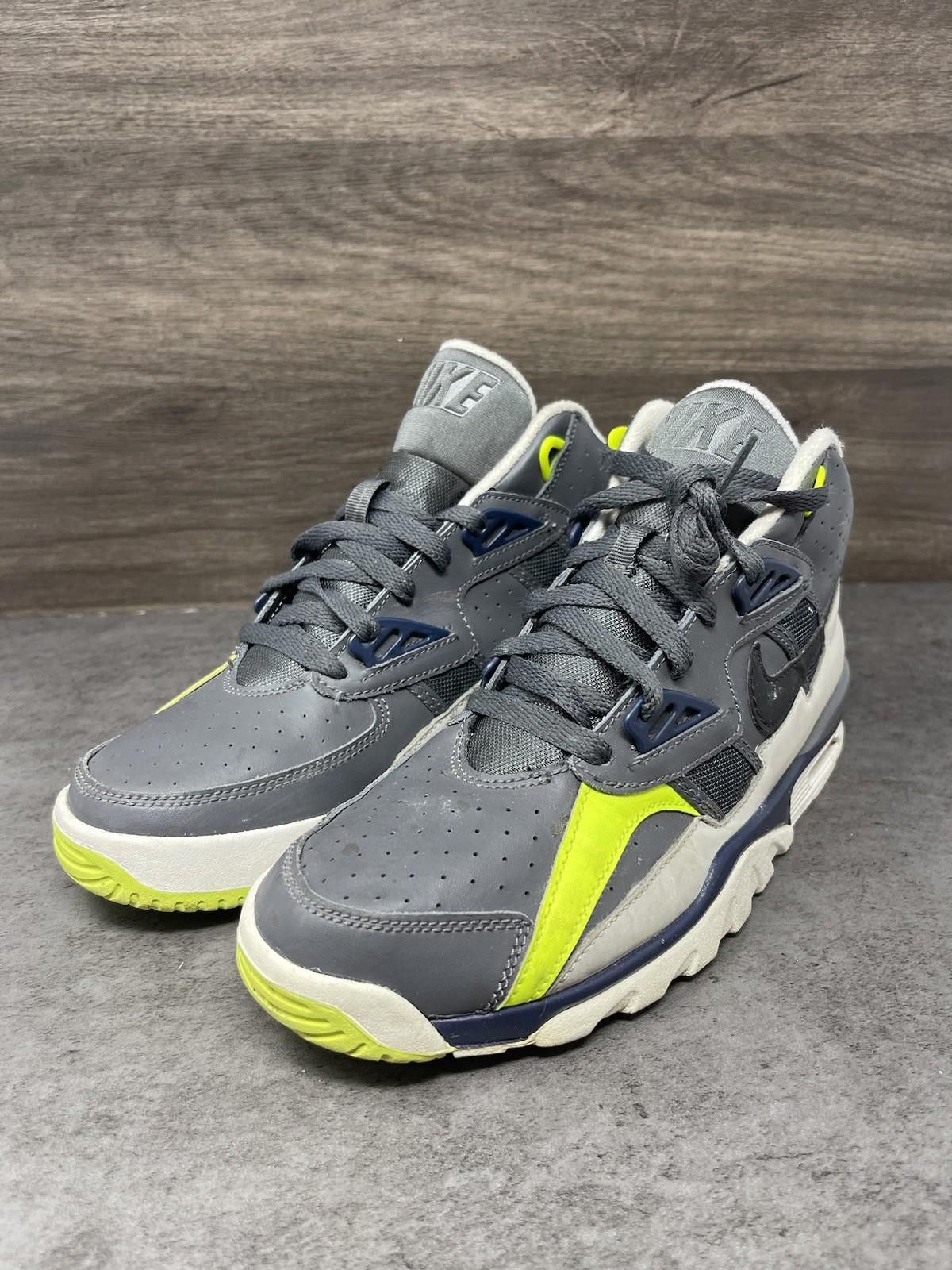 Nike Nike Air Trainer SC High Shoes Kids Size 7Y Dark Grey Green Size US 7 / EU 40 - 2 Thumbnail