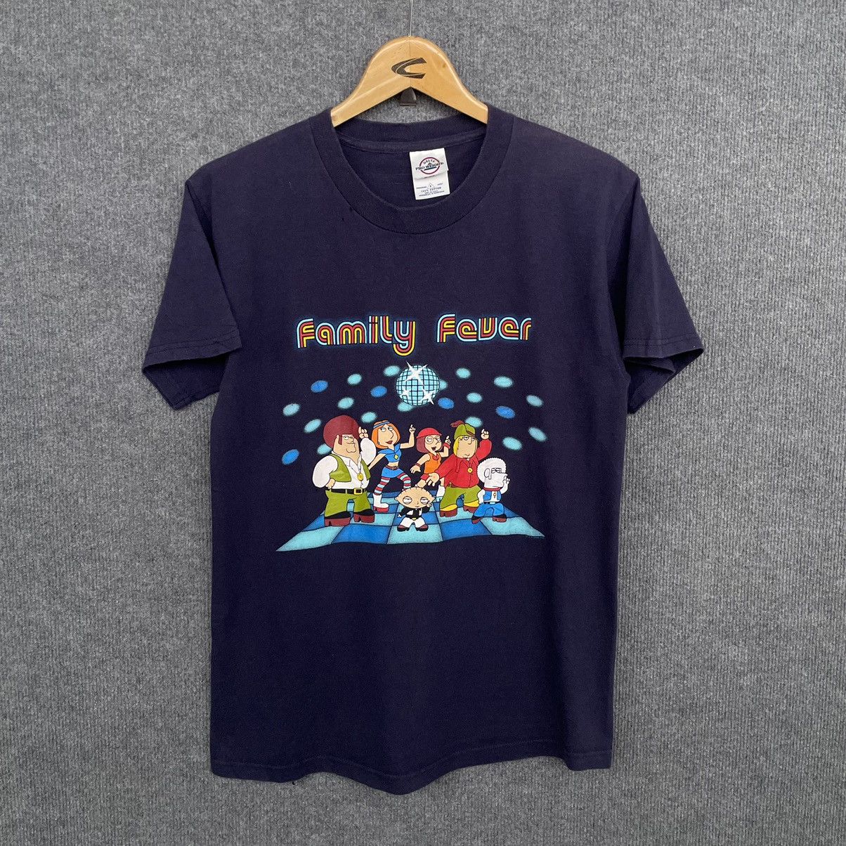 Cartoon Network × Vintage Vintage 2000s Family Guy Family Fever T Shirt Size US S / EU 44-46 / 1 - 1 Thumbnail