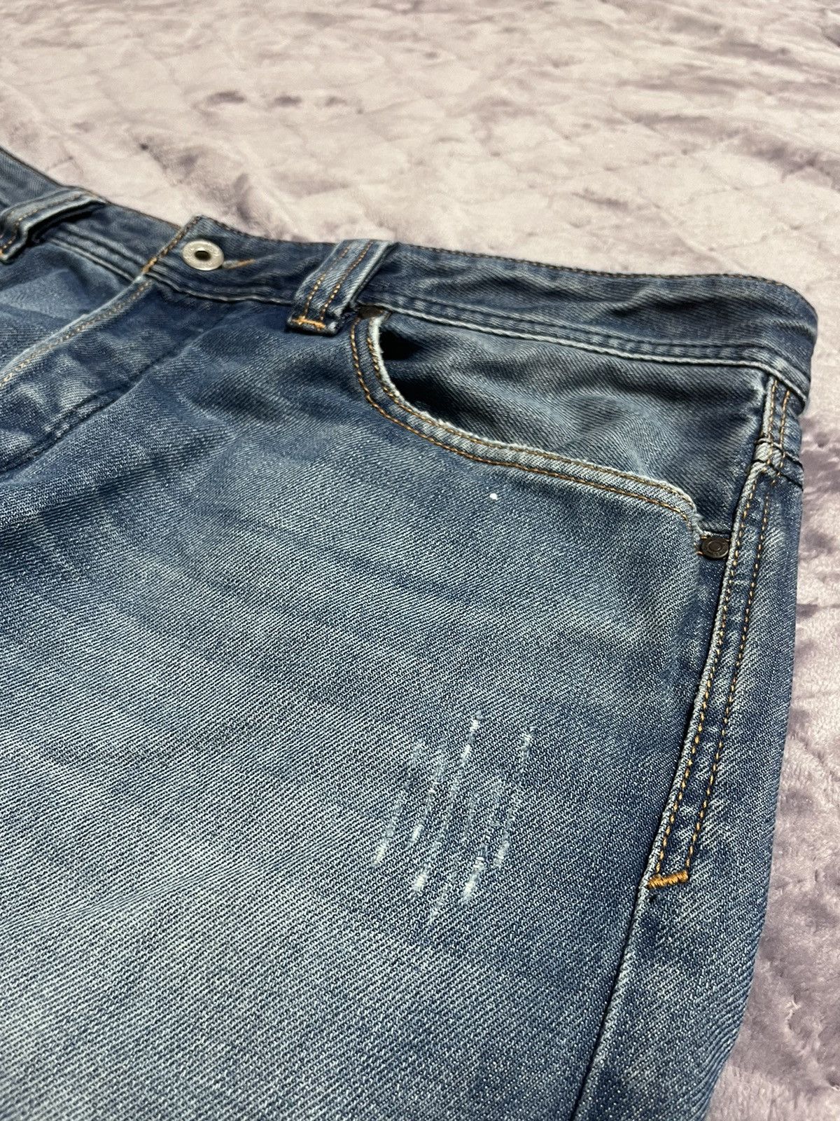 Diesel × Vintage 💥VINTAGE DIESEL FADE DISTRESSED DENIM Size US 35 - 4 Thumbnail
