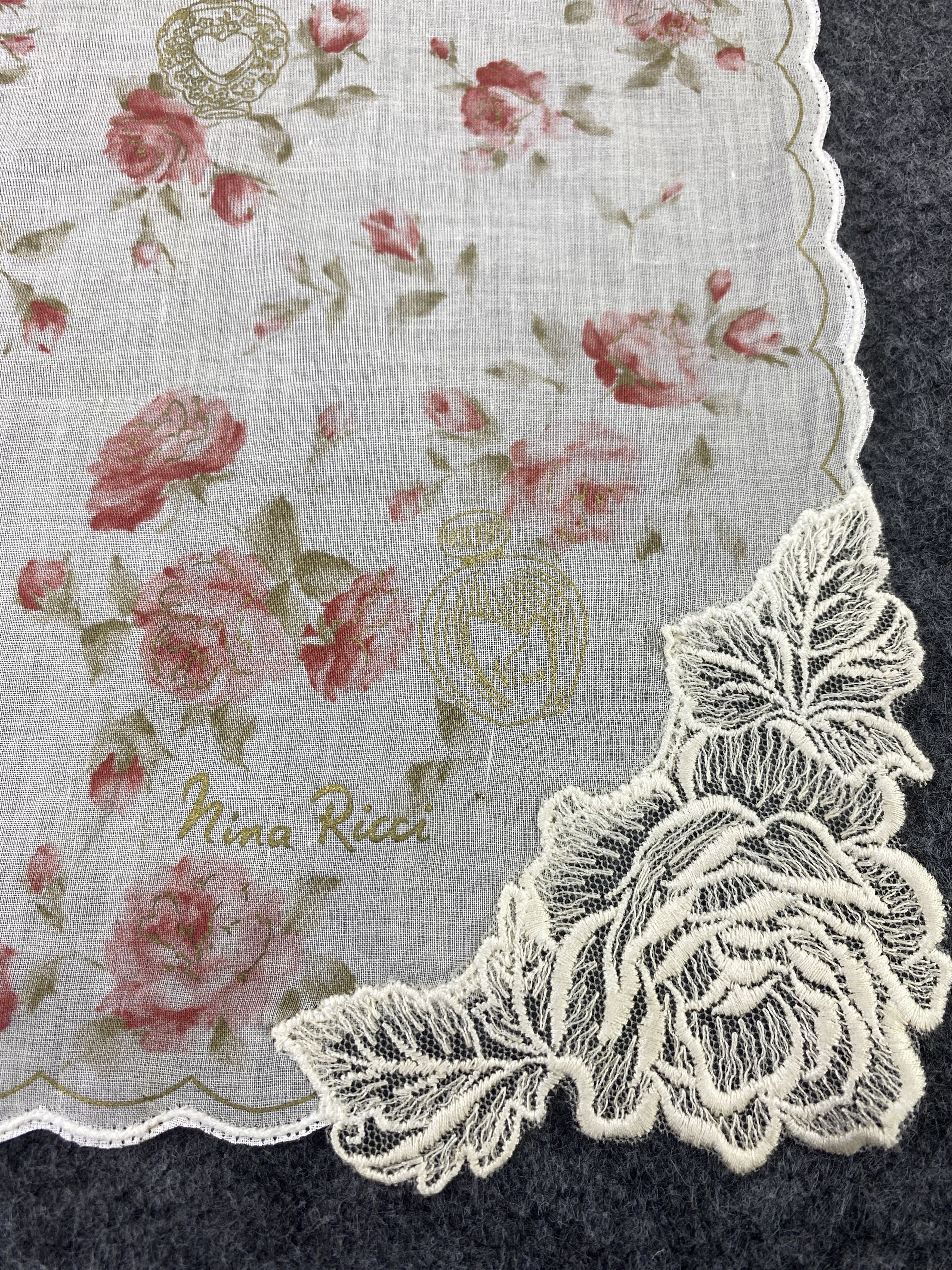 Nina Ricci Nina Ricci Handkerchief / Bandana / Neckerchief-B105 Size ONE SIZE - 5 Thumbnail