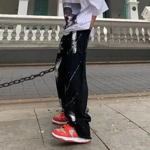 Japanese Brand × Jean Pants Black V Pynk Y2k Opium Jeans Size US 30 / EU 46 - 4 Thumbnail
