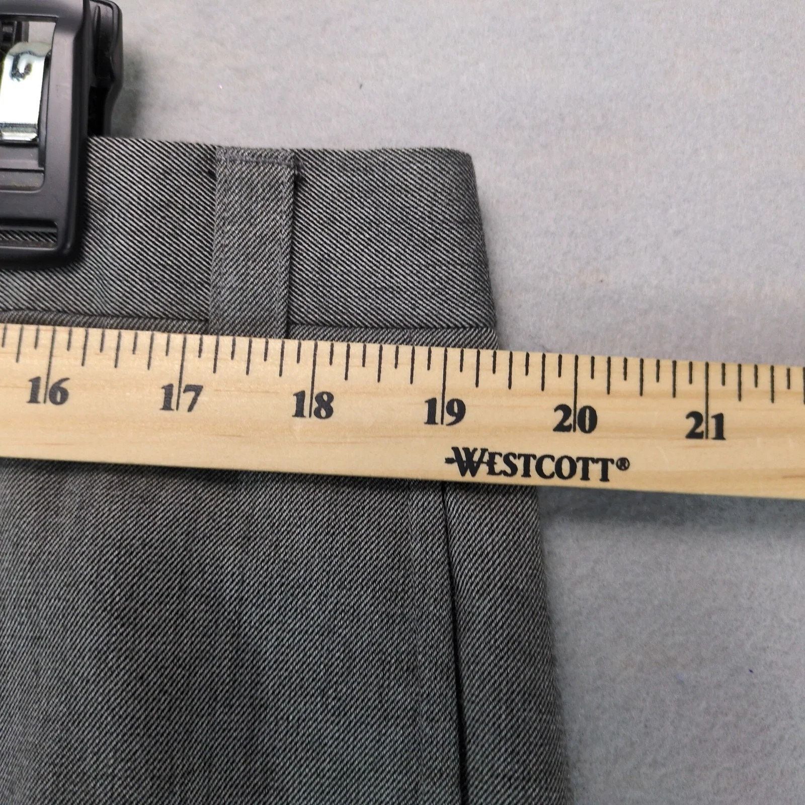 Ralph Lauren Ralph Lauren Gray Dress Pants Men's 38x30 Slacks Flat Front Size 38R - 5 Thumbnail