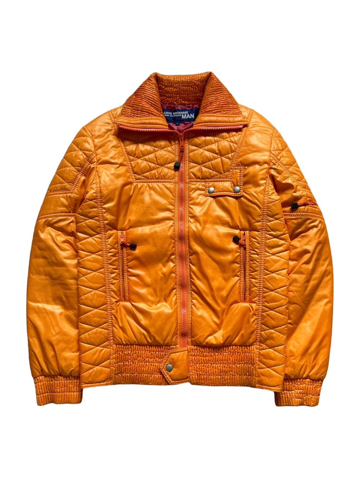 Pre-owned Junya Watanabe Man Aw05 Padded Ski Jacket In Orange