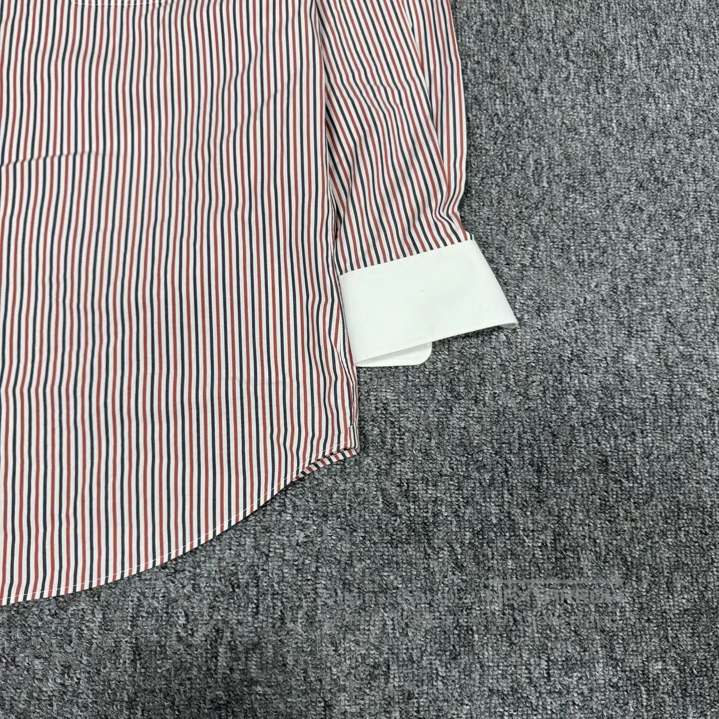 Celine CELINE Embroidery; vertical stripes; long-sleeved shirt| Size US L / EU 52-54 / 3 - 5 Thumbnail