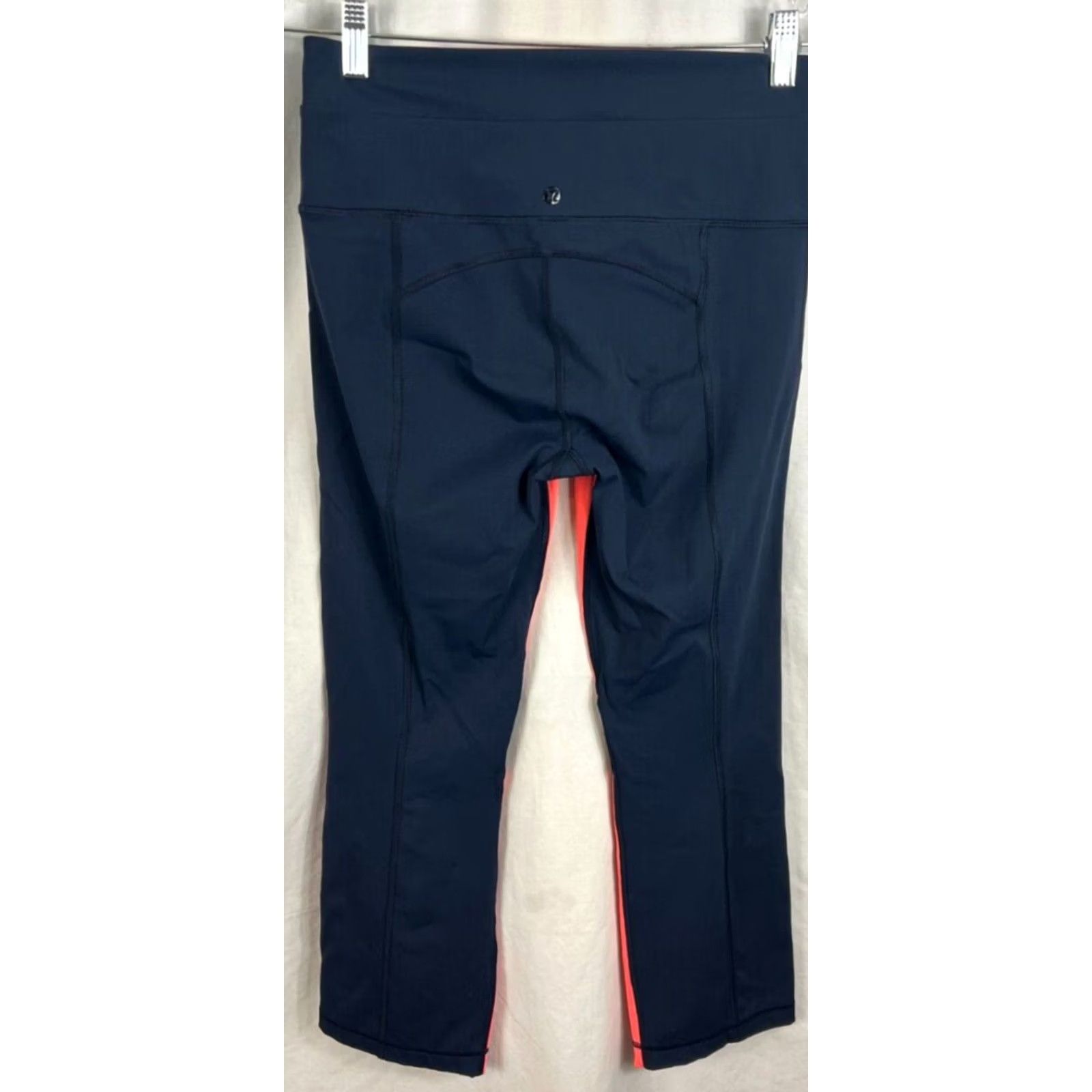 Lululemon Lululemon Legging Pant Luxtreme Pump It Up Flare Light Inkwell Blue Orange Logo Size 28" / US 6 / IT 42 - 5 Thumbnail