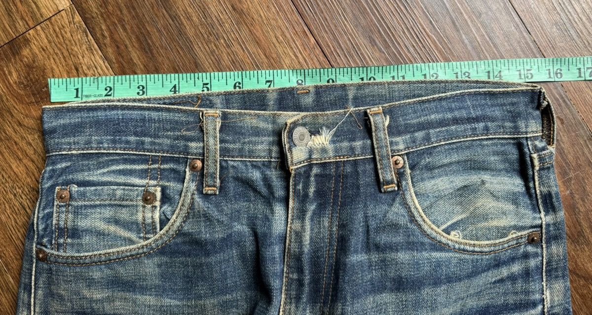 Levi's Vintage Clothing W30x31.5 Vintage levi's 502 redline big E repaired denime Size US 30 / EU 46 - 10 Thumbnail