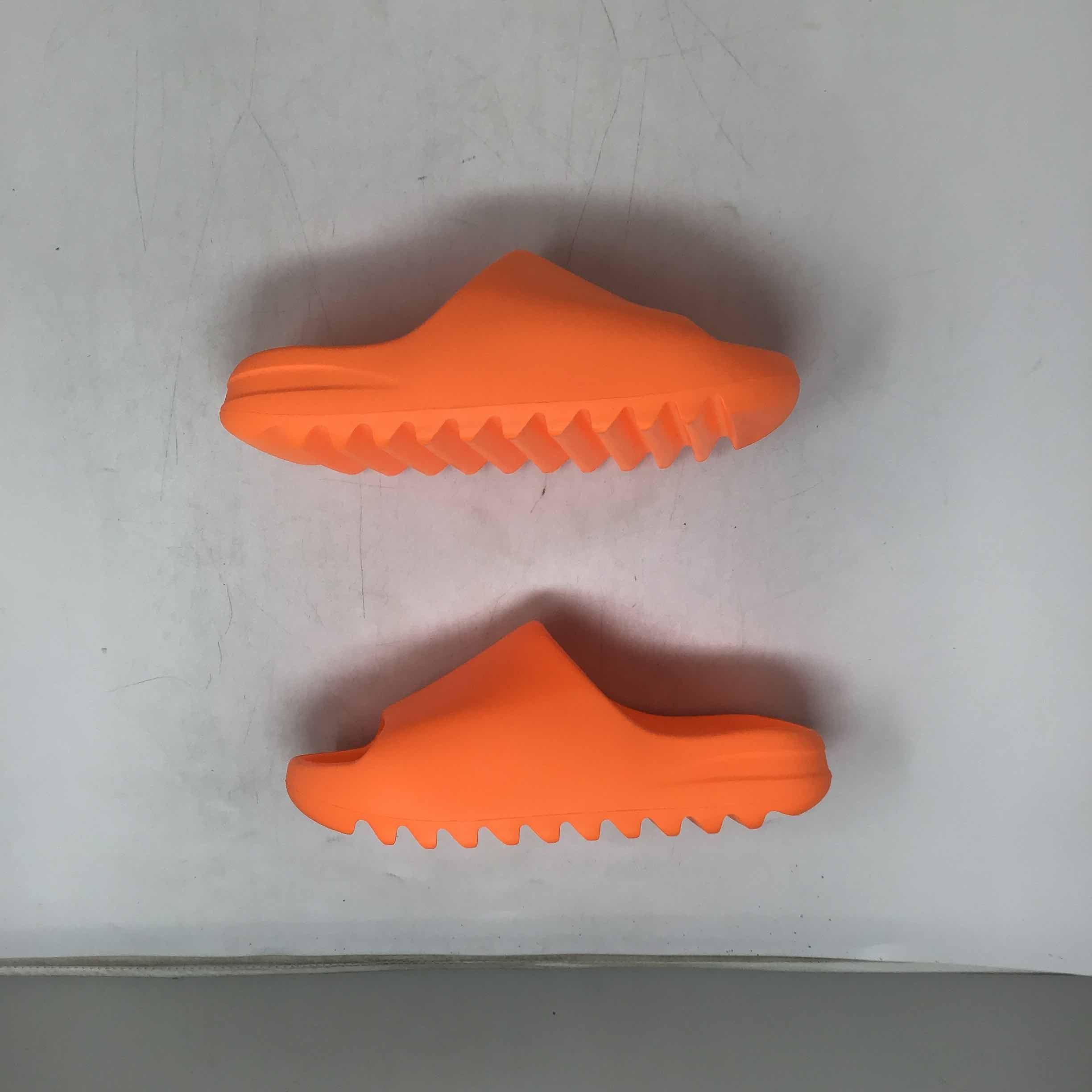 Adidas Yeezy Slides Enflame Orange | Grailed