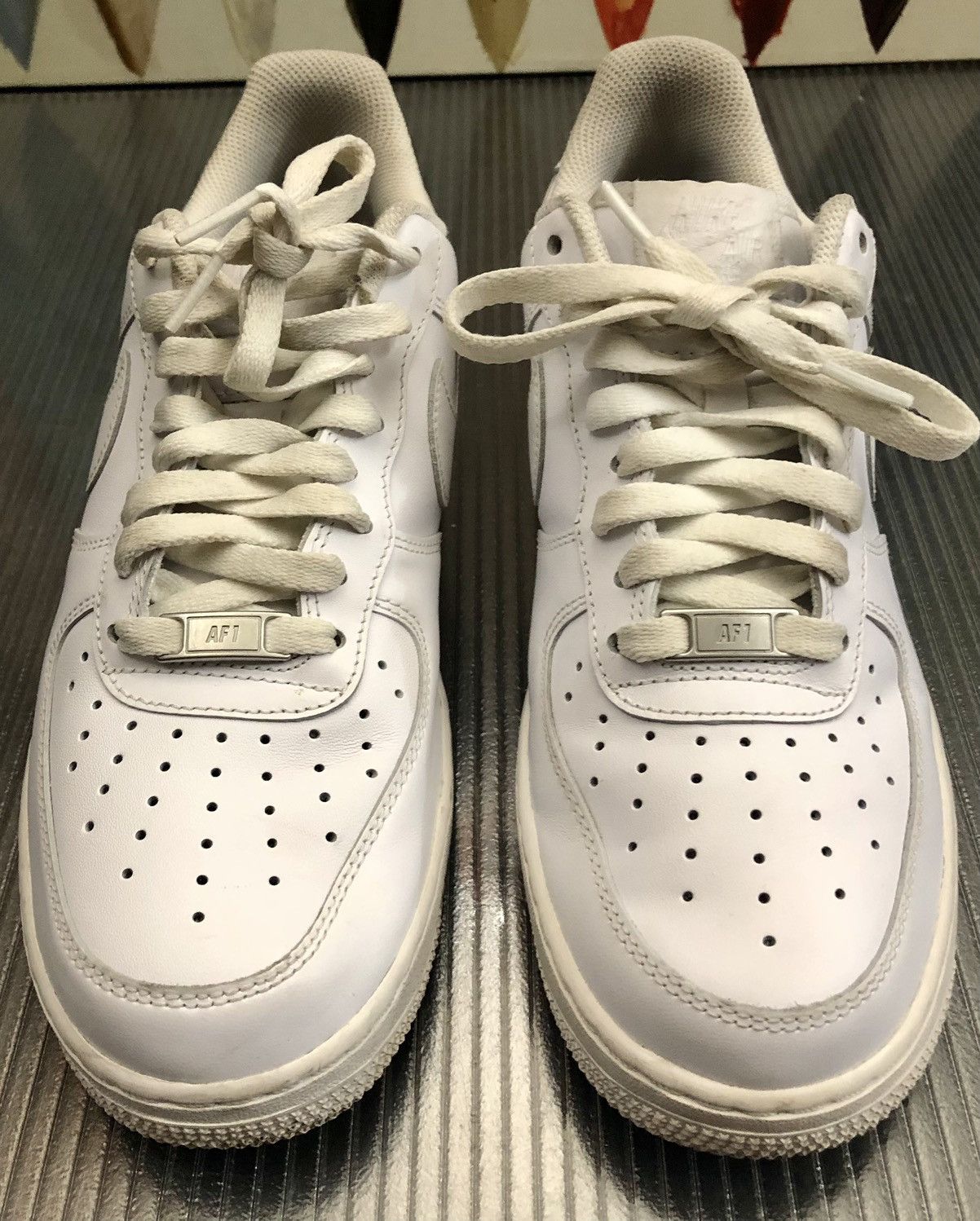 Nike Air Force 07 Triple White Womens low 10 US men