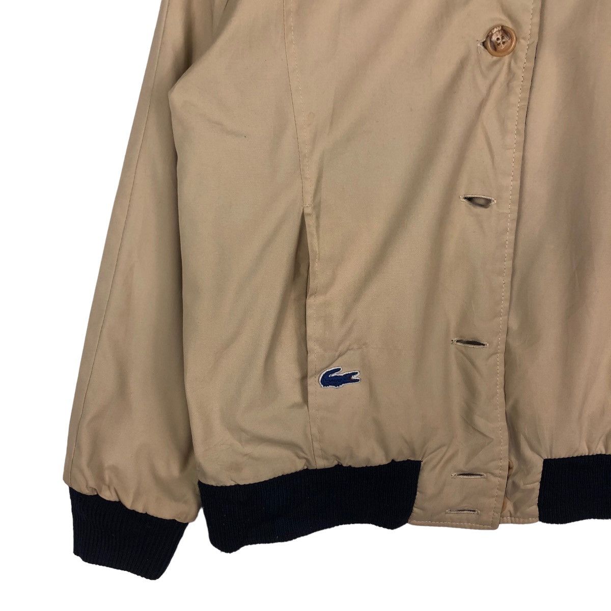 Japanese Brand Vintage Bomber Jacket Reversible Lacoste Japan Issey Miyake Size US M / EU 48-50 / 2 - 4 Thumbnail