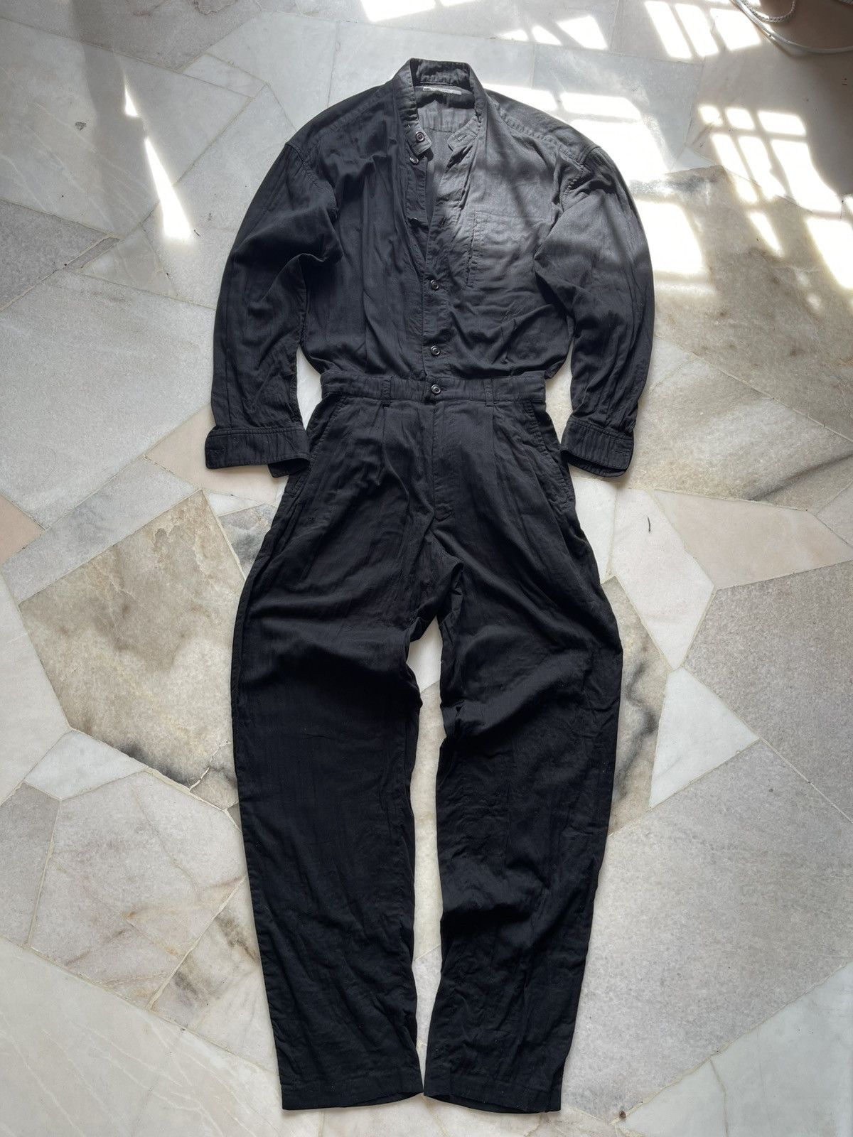 Issey Miyake Rare 80s Issey Miyake Jumpsuit Size US L / EU 52-54 / 3 - 1 Thumbnail
