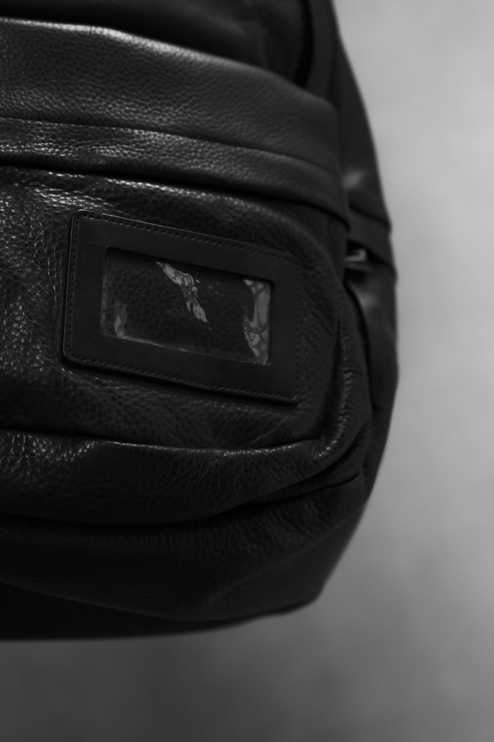 Juun.J JUUN.J Leather Backpack- Black Size ONE SIZE - 5 Thumbnail
