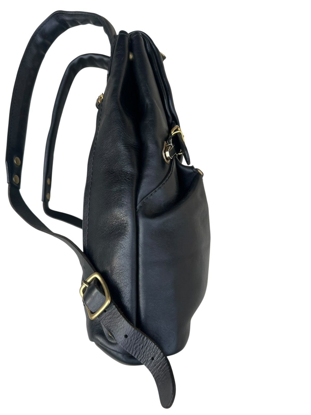 Leather Horsehide Leather Backpack By HERZ Japan Size ONE SIZE - 16 Thumbnail