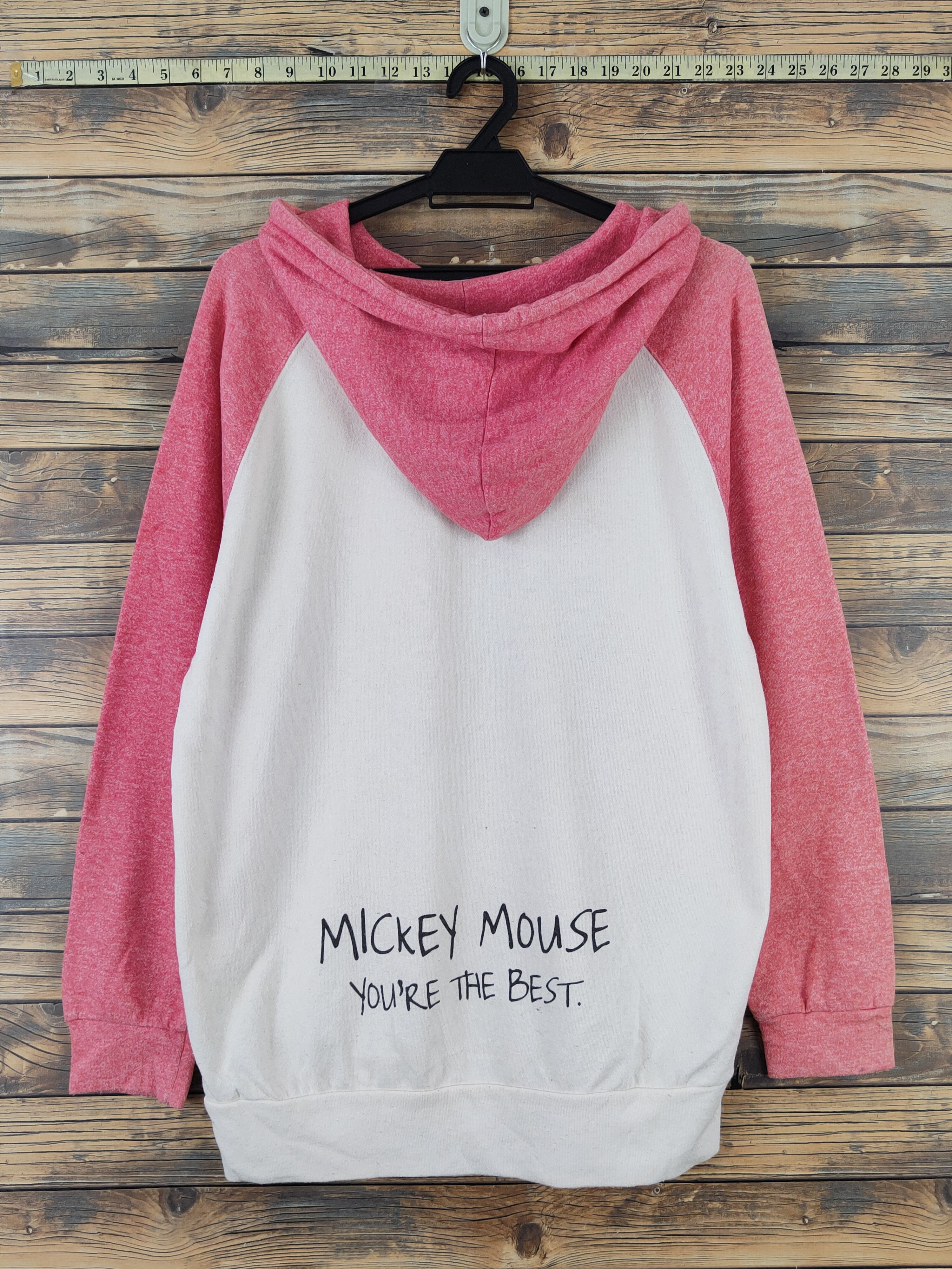 Disney Disney Cream Red Mickey Mouse Hoodie Sweatshirts #W960 Size US M / EU 48-50 / 2 - 8 Thumbnail