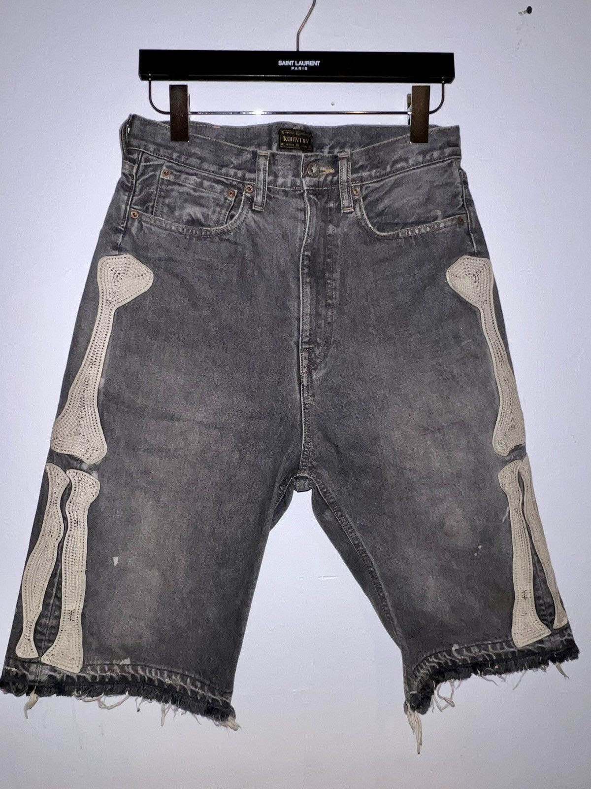 Kapital Kapital 14oz Bone shorts Size US 30 / EU 46 - 1 Thumbnail