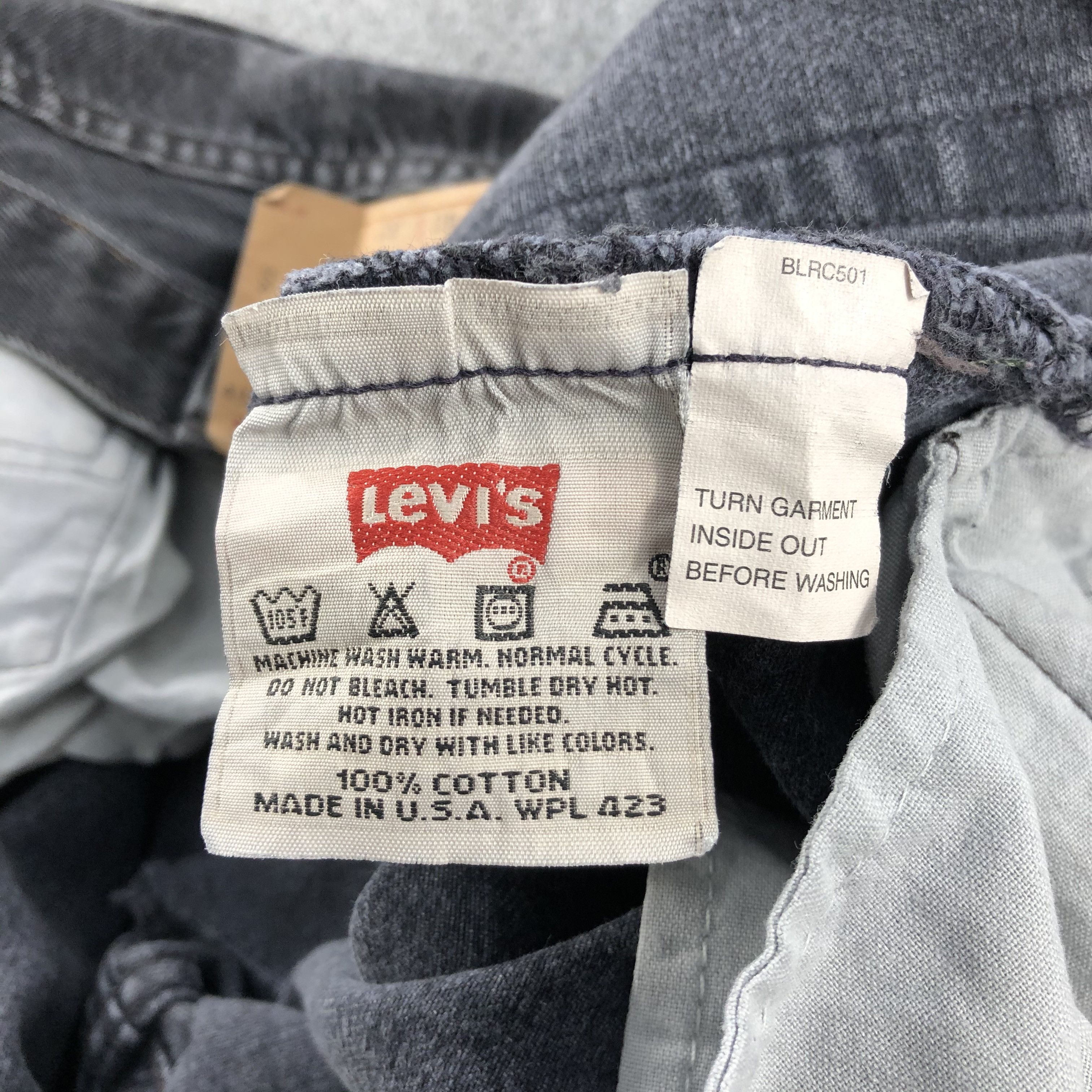 Levi's × Vintage Vintage 90s Distress Levis 501 Jeans-JM1582 Size US 39 - 11 Thumbnail