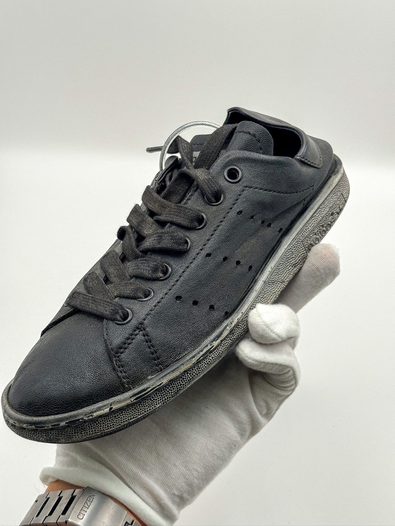 Adidas × Balenciaga Balenciaga x Adidas Stan Smith Distressed Leather Sneakers Size US 6 / IT 36 - 8 Thumbnail