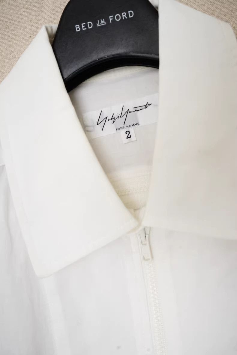 Yohji Yamamoto Yohji Yamamoto Yohji Yamamoto Short Sleeve Shirt Size US M / EU 48-50 / 2 - 6 Thumbnail