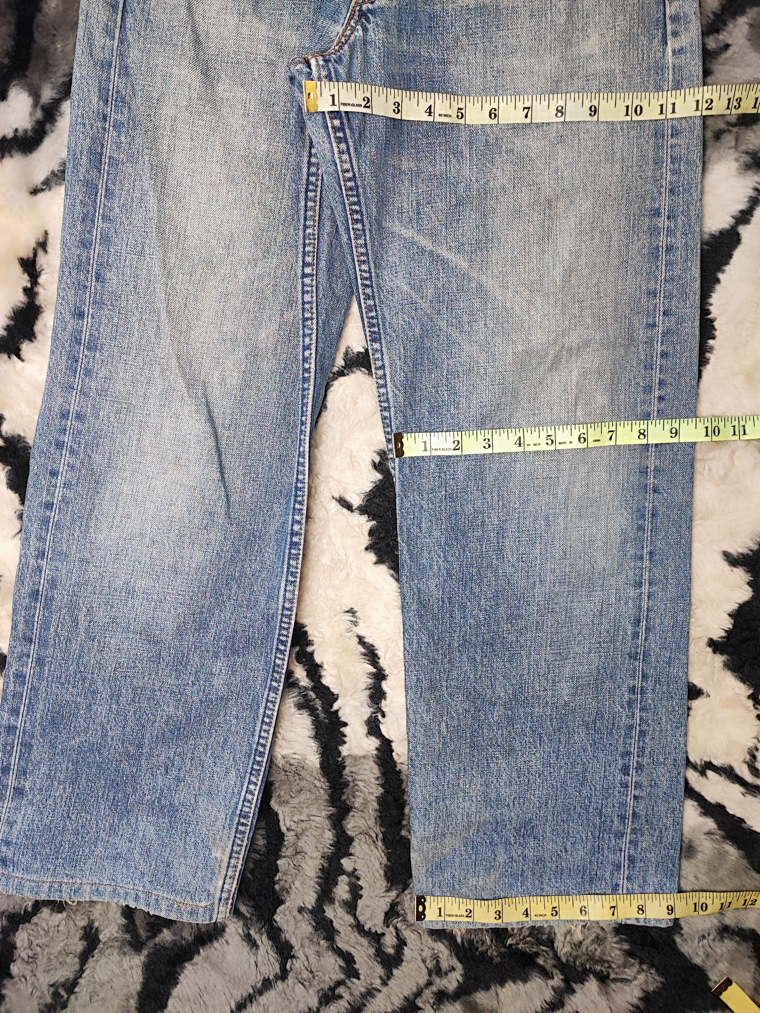 Levi's Vintage Clothing Vintage 90s 503 Levi's distressed selvedge jeans Size US 28 / EU 44 - 6 Thumbnail