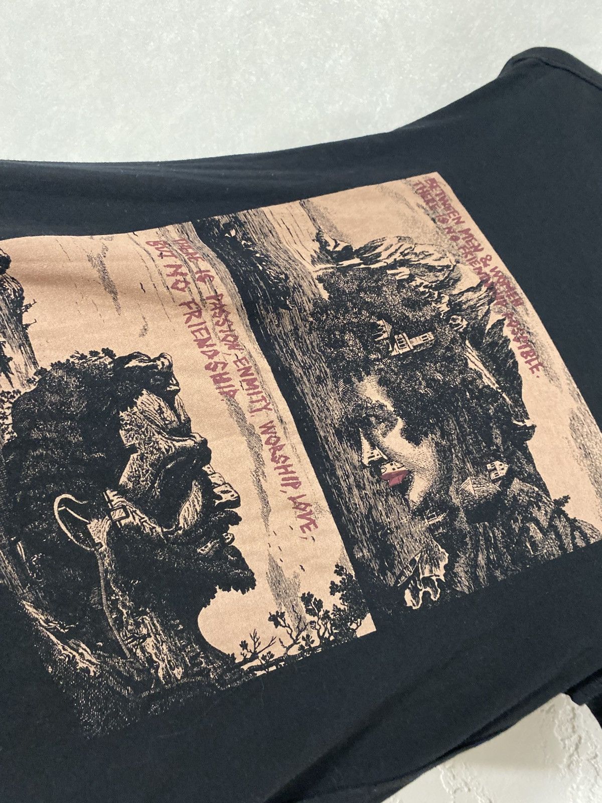 Maison MIHARA YASUHIRO 🍀Free Shipping☘️ Mihara Yasuhiro art print t shirt Size US S / EU 44-46 / 1 - 3 Thumbnail
