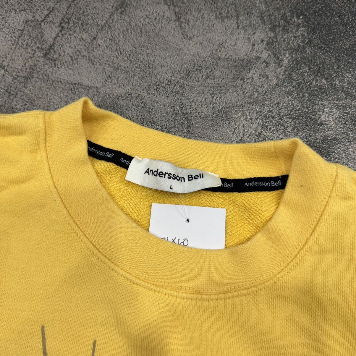 Andersson Bell ANDERSSON BELL yellow flower sweat Size US L / EU 52-54 / 3 - 5 Thumbnail