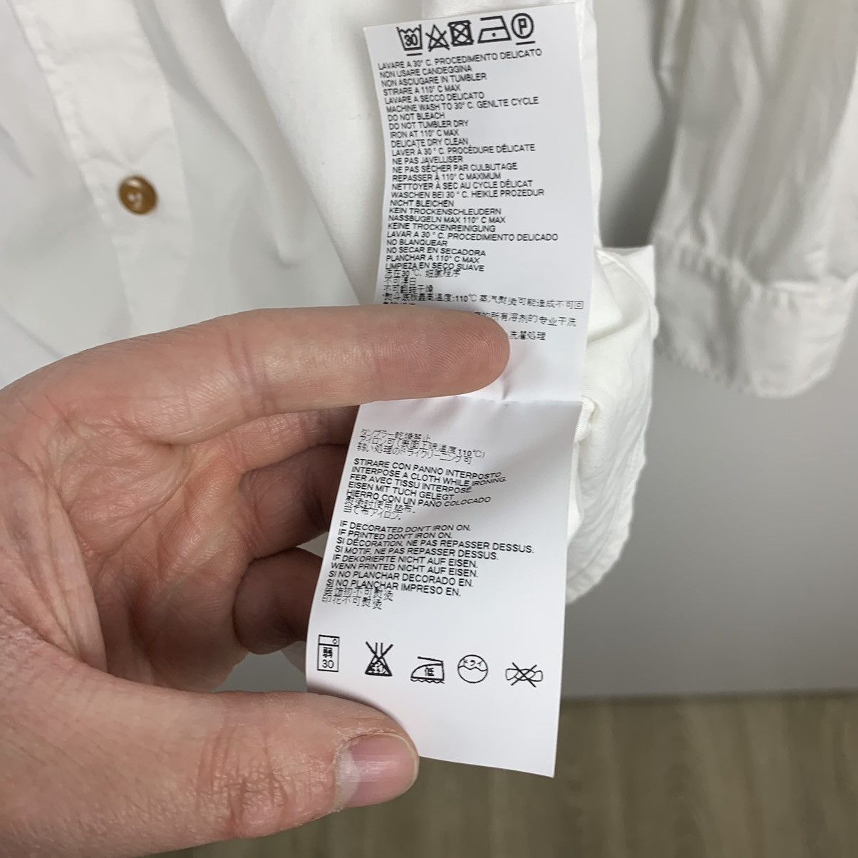 Vivienne Westwood Vivienne Westwood Man London Shirt Classic Formal Orb Logo Size US L / EU 52-54 / 3 - 9 Thumbnail