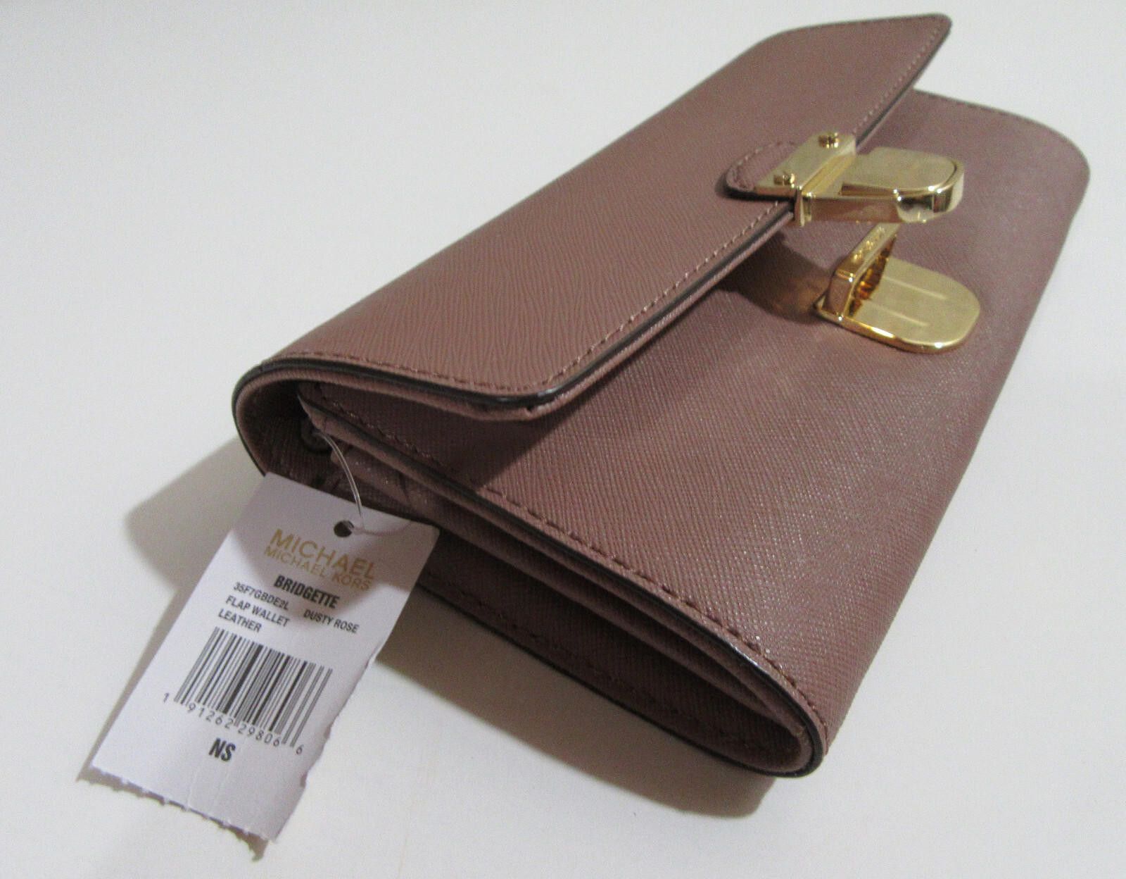 Michael Kors Michael Kors Bridgette Saffiano Leather Flap Wallet Size ONE SIZE - 5 Thumbnail