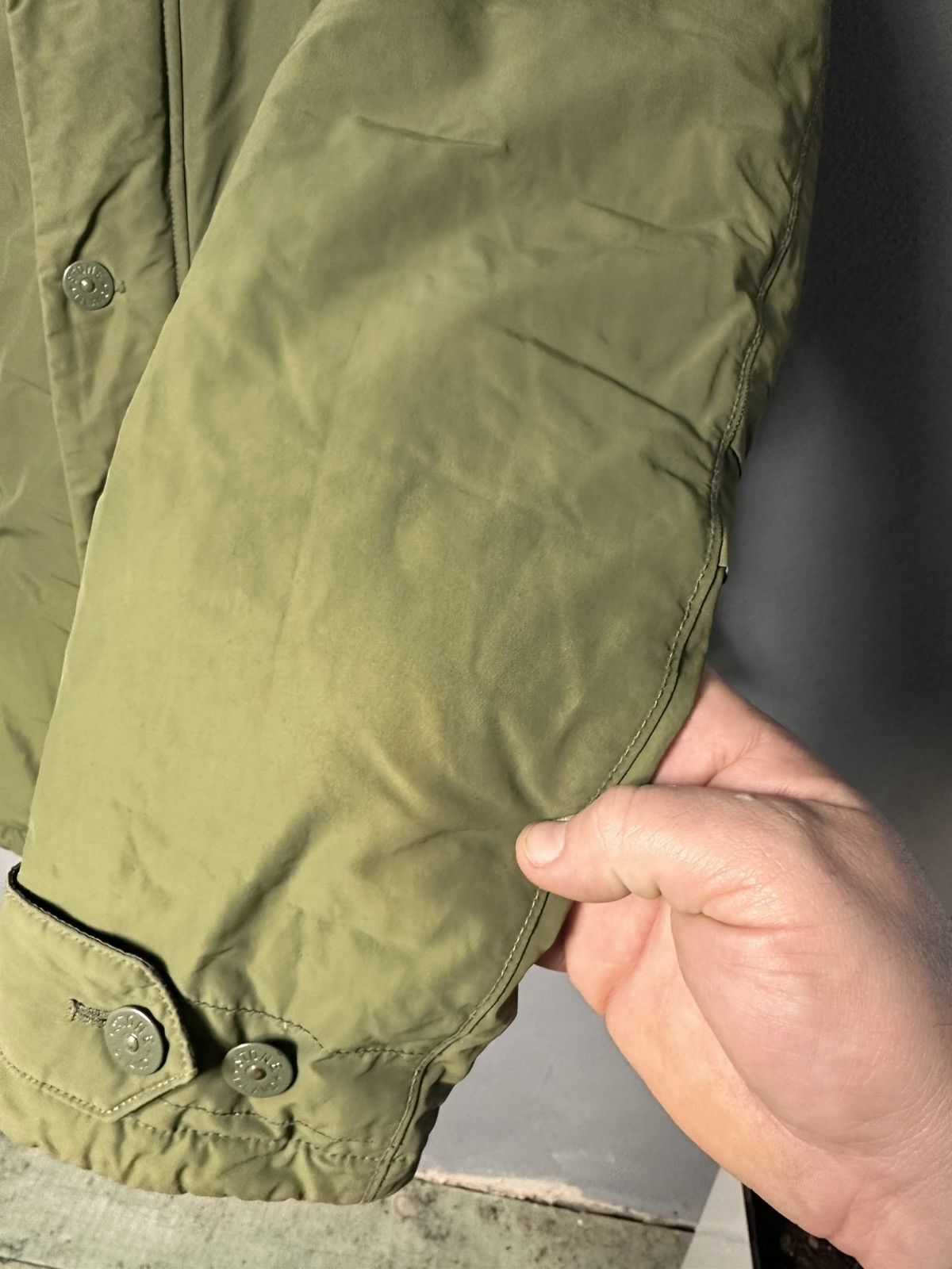 Stone Island Parka Stone Island Micro Reps Down Size M Olive Size US M / EU 48-50 / 2 - 5 Thumbnail