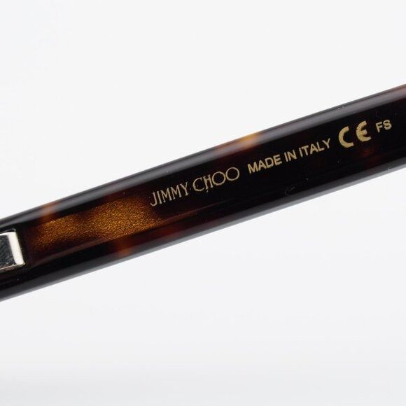 Jimmy Choo Jimmy Choo JC334 0086 00 Eyeglasses Havana 54mm Cat Eye Fram Size ONE SIZE - 11 Thumbnail