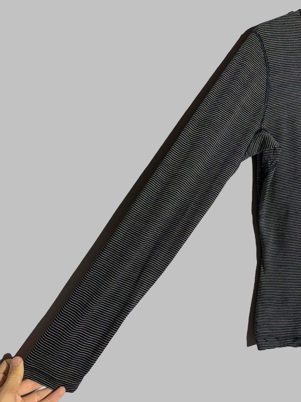 Icebreaker Icebreaker Merino 200 Bodyfit Striped Base Layer Sweater Size L / US 10 / IT 46 - 5 Thumbnail