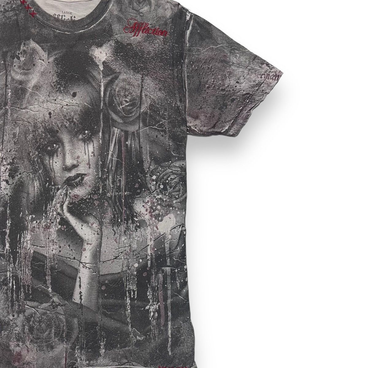 Affliction Affliction Over Print Tee Size US L / EU 52-54 / 3 - 3 Thumbnail