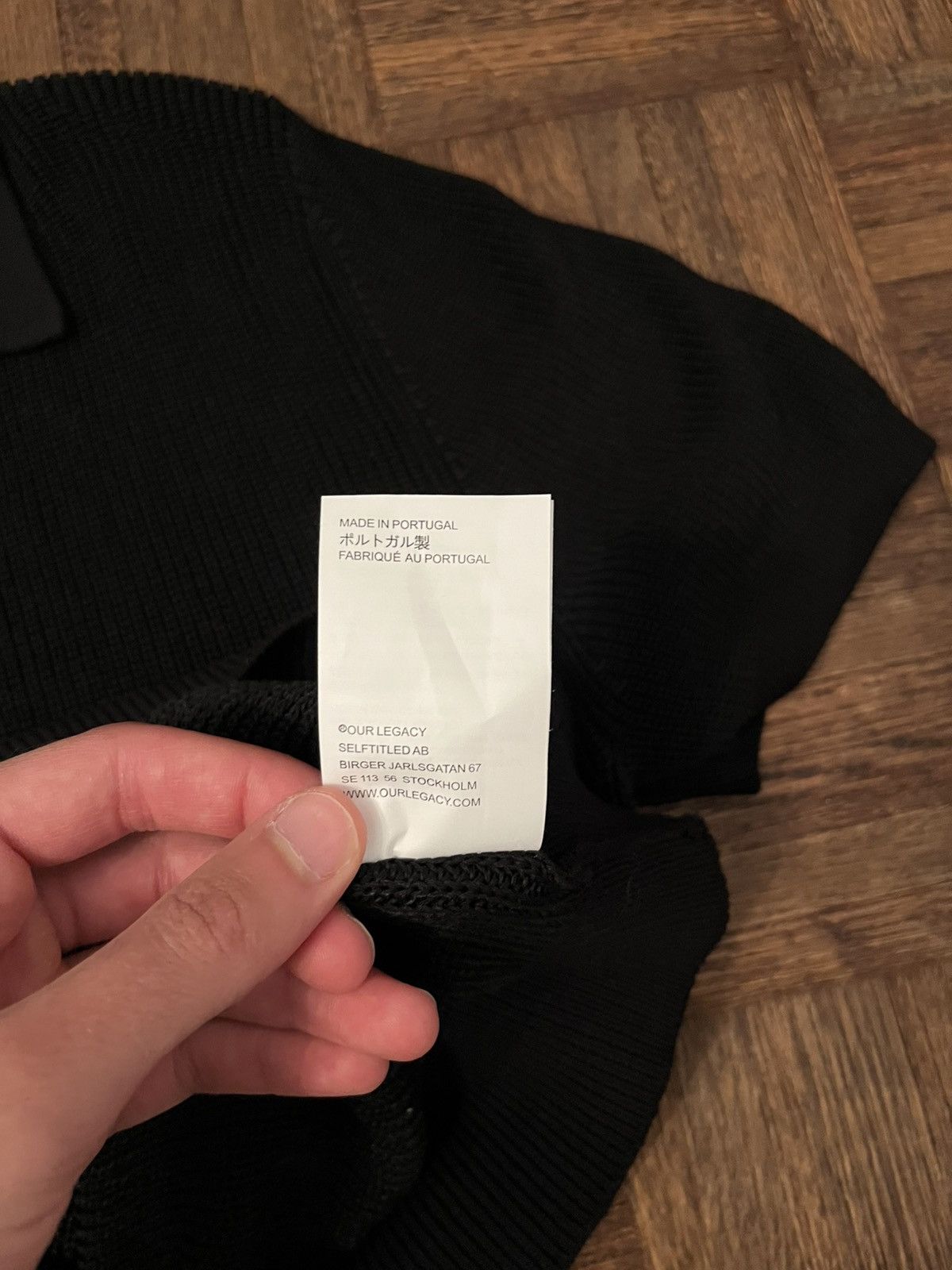 Our Legacy Our Legacy Traditional Polo Knit Size 48 Size US M / EU 48-50 / 2 - 7 Thumbnail