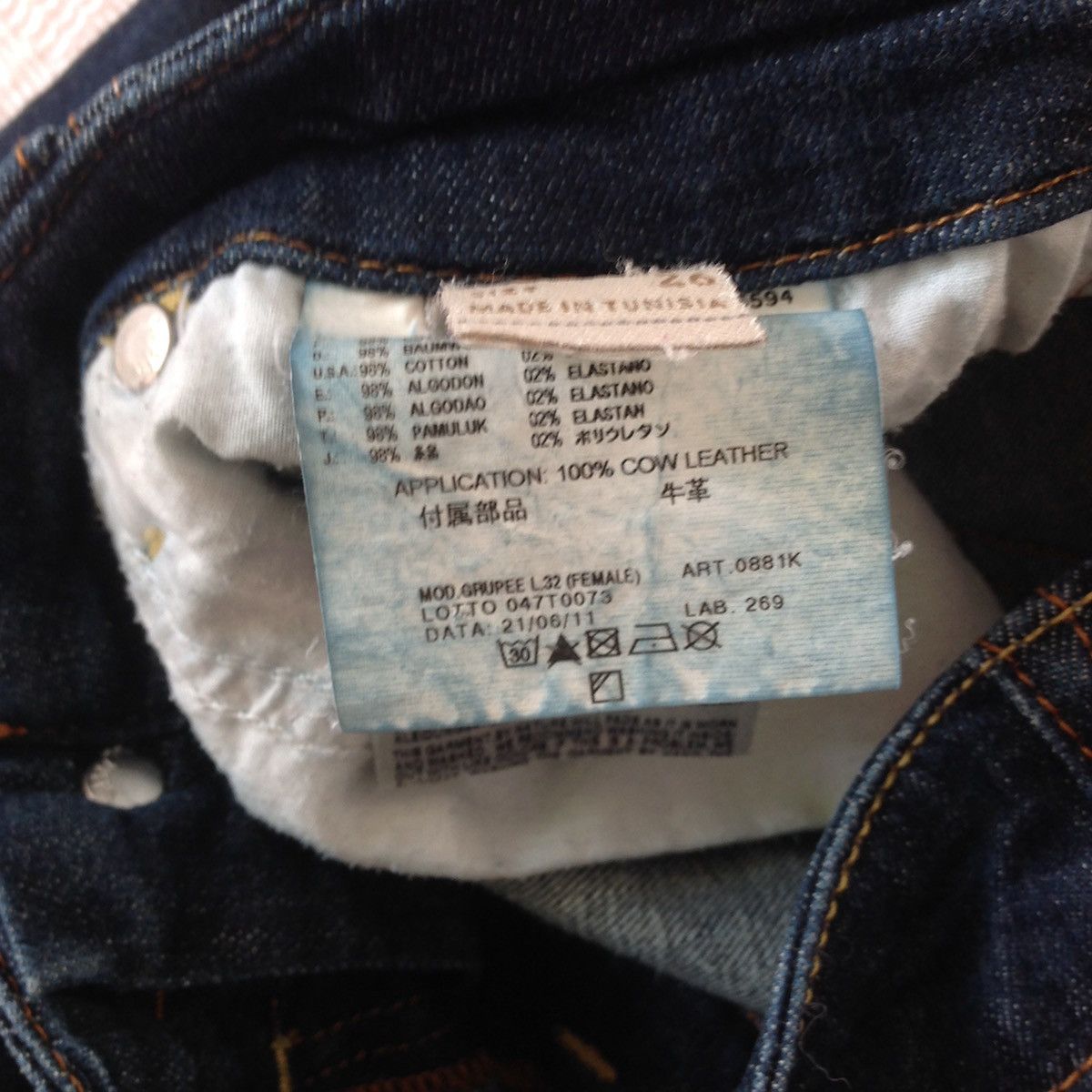 Diesel Grupee Size 26" / US 2 / IT 38 - 10 Thumbnail