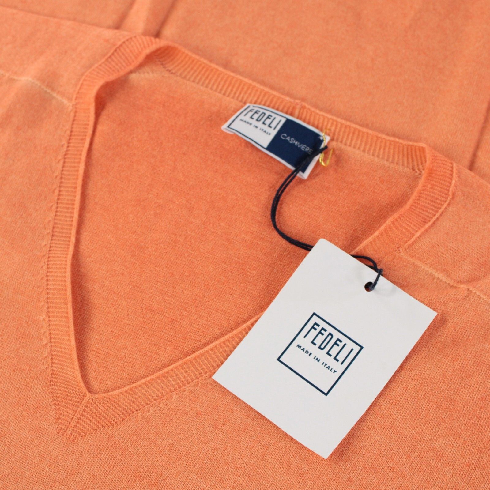 Fedeli Fedeli Sweater Size US S in Orange Size US S / EU 44-46 / 1 - 1 Thumbnail