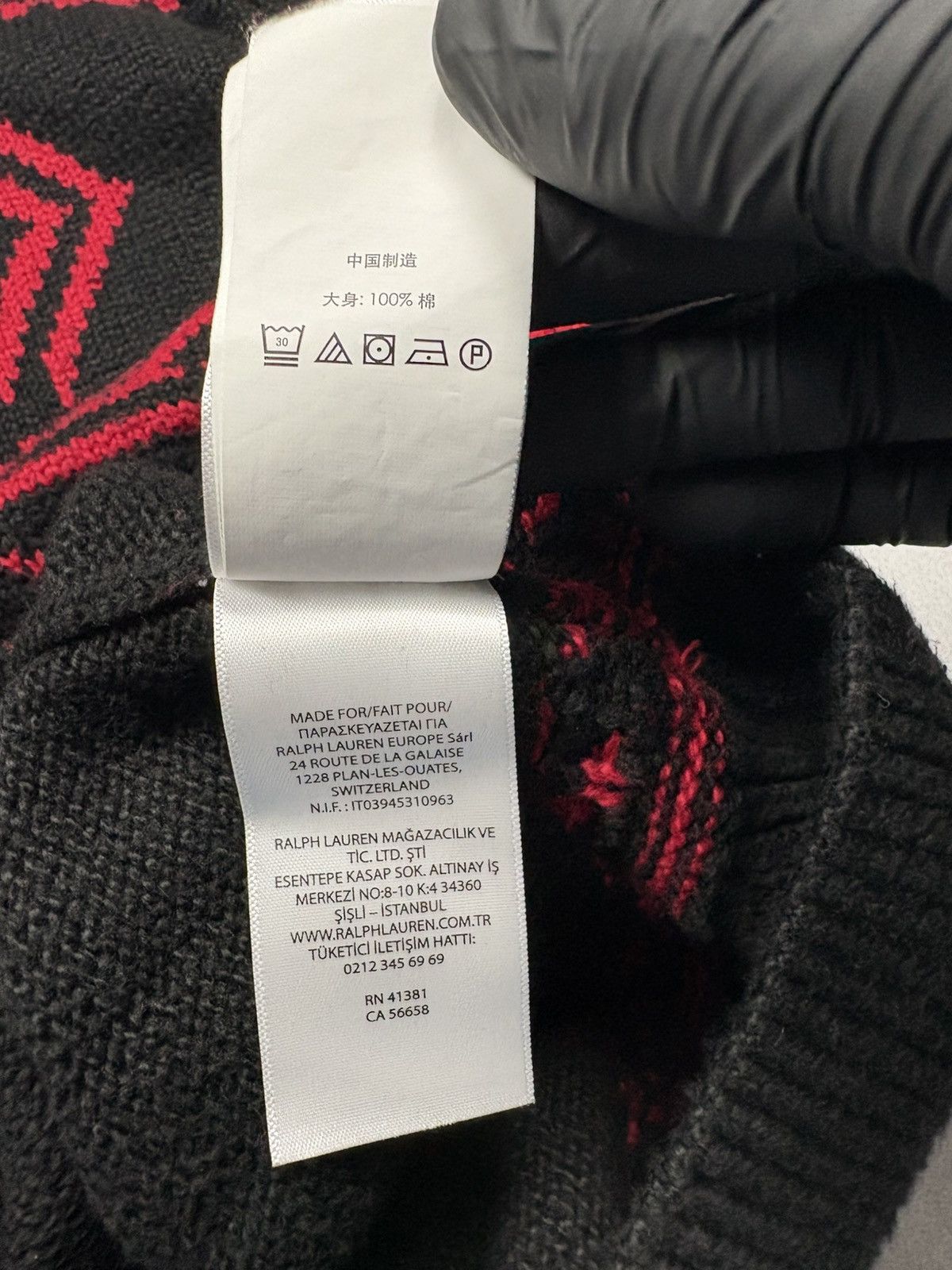 Polo Ralph Lauren Polo Ralph Lauren Snowflake Nordic Shawl Collar Sweater VTG Size US XL / EU 56 / 4 - 14 Thumbnail