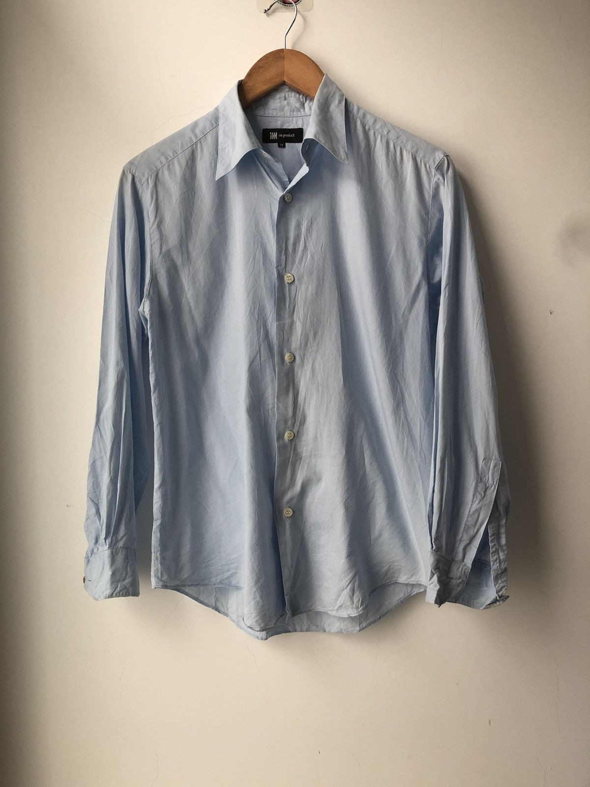 Issey Miyake Pale blue shirt Size US S / EU 44-46 / 1 - 1 Thumbnail